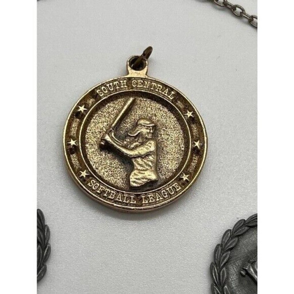 Other Three vintage women's South Central Softball League medals Size ONE SIZE - 7 Thumbnail