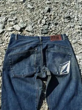 Volcom Vintage Volcom Baggy Cut "I Path" Jeans Denim Skater Y2K Size US 35 - 3 Thumbnail