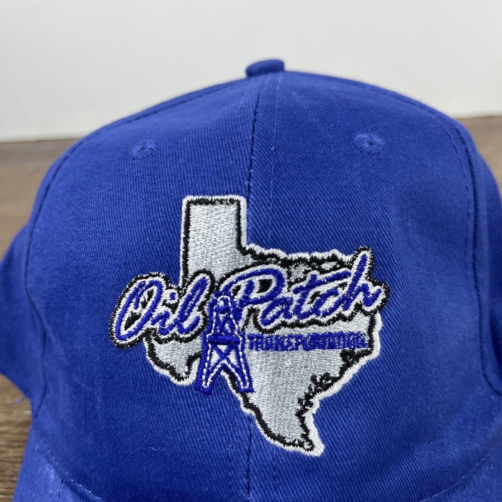 Other Texas Oil Patch Hat Oil Patch Blue Hat Adjustable Adult Size Size ONE SIZE - 8 Thumbnail