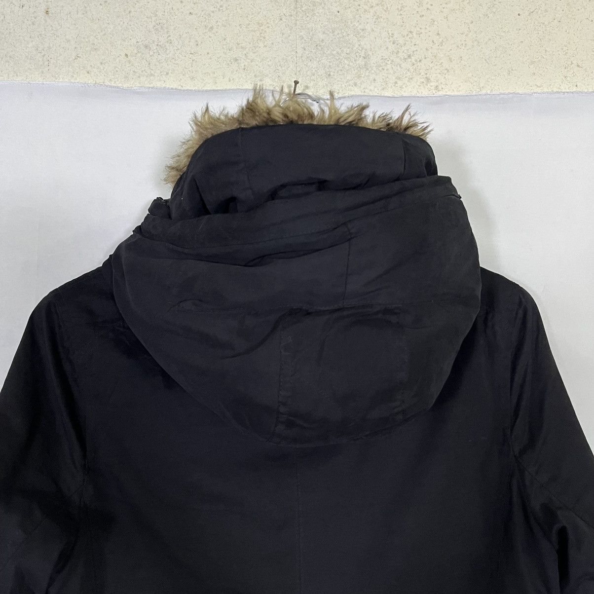 If Six Was Nine PULL AND BEAR FUR DOUBLE ZIPPER HOODED JACKET Size US M / EU 48-50 / 2 - 13 Thumbnail