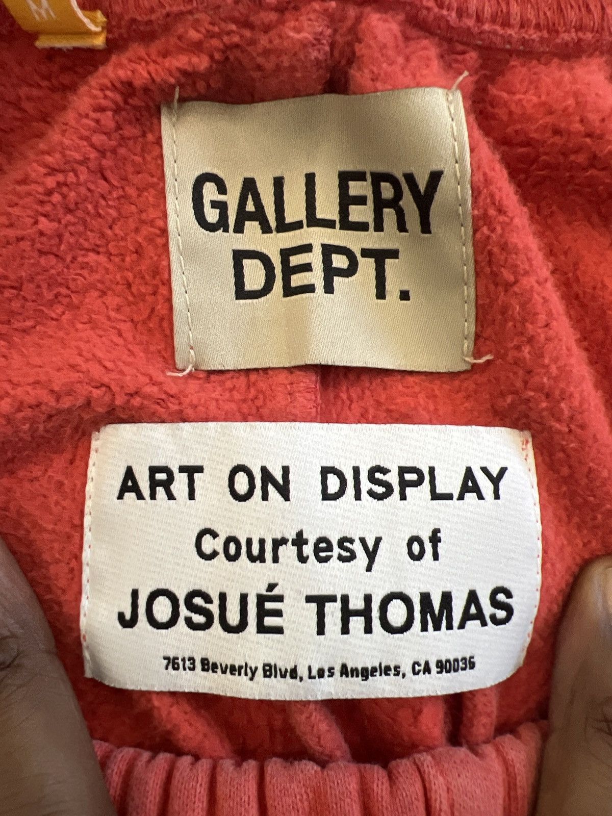 Gallery Dept. Gallery Dept Red Paint Splatter Flared Sweatpants Size US 32 / EU 48 - 3 Thumbnail