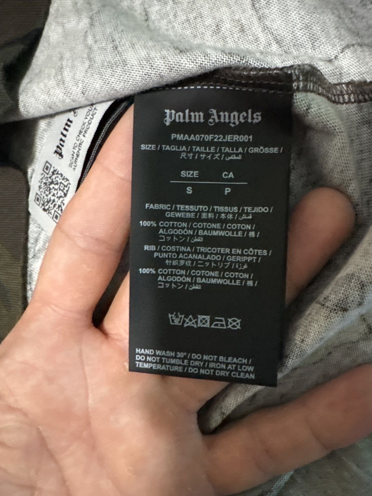 Palm Angels Palm Angels Camo Classic Tees Tripack Multicolor S Size US S / EU 44-46 / 1 - 4 Thumbnail