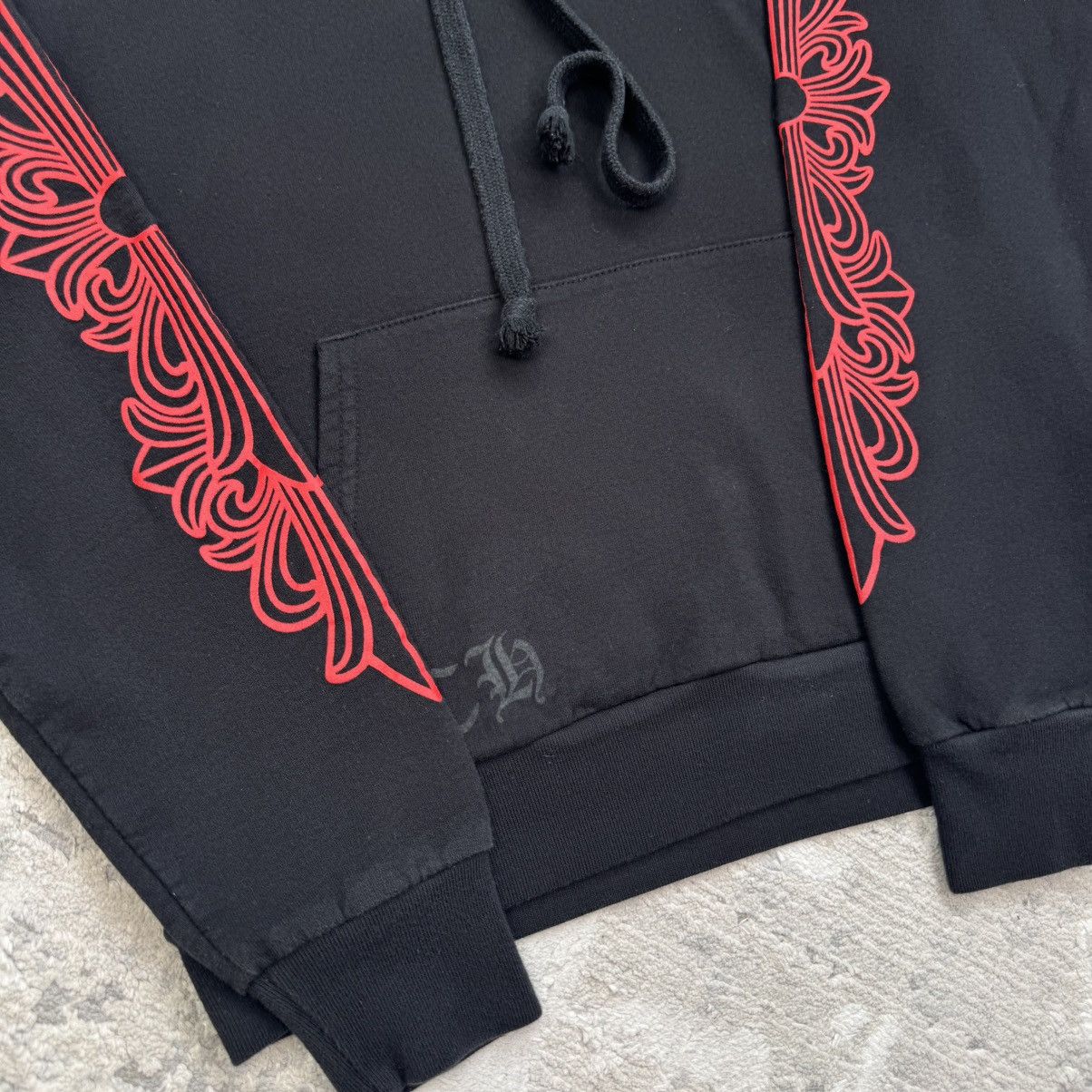 Chrome Hearts Horseshoe floral pullover hoodie Size US XS / EU 42 / 0 - 8 Thumbnail