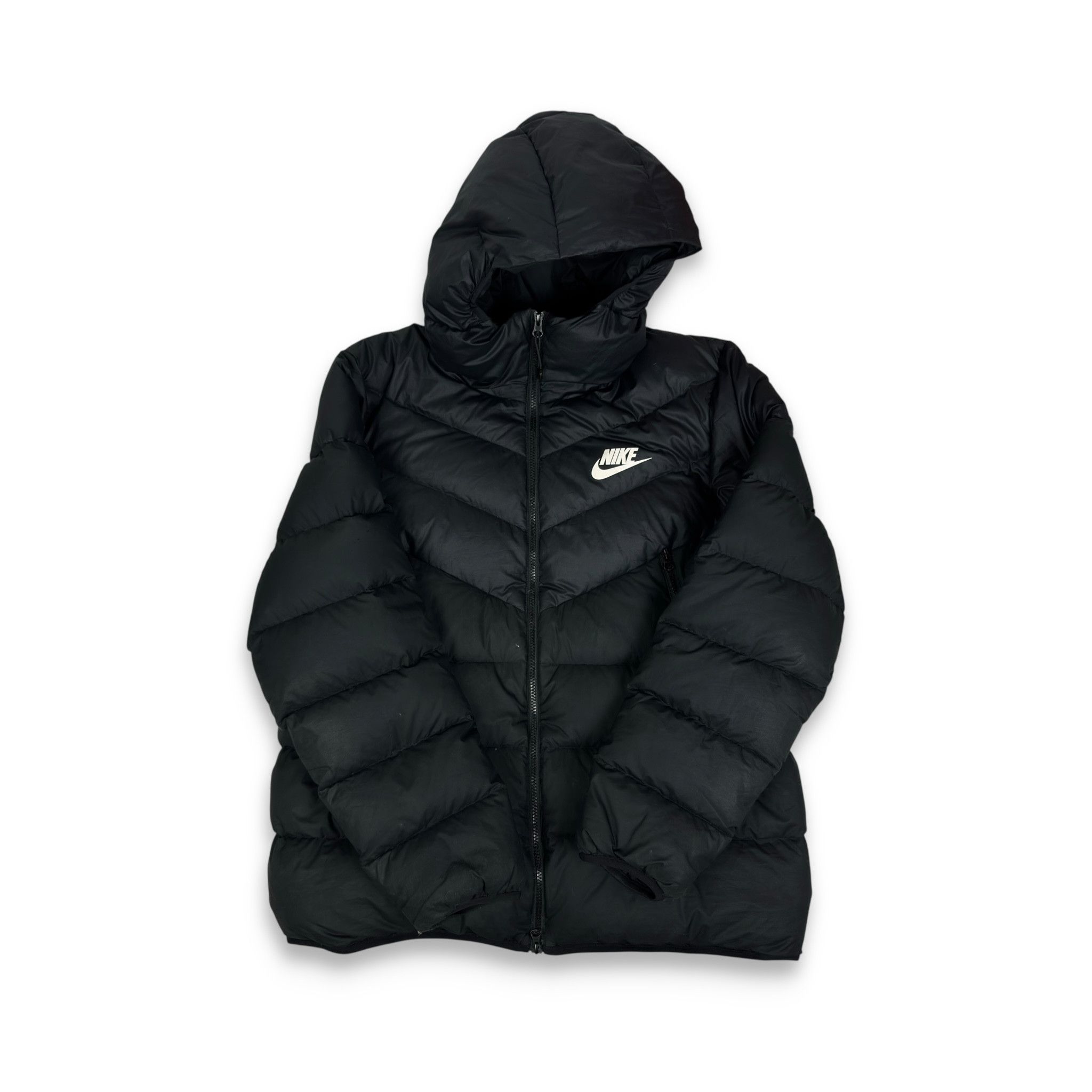 Nike Sportswear Windrunner Men Black Down Fill Puffer Jacket