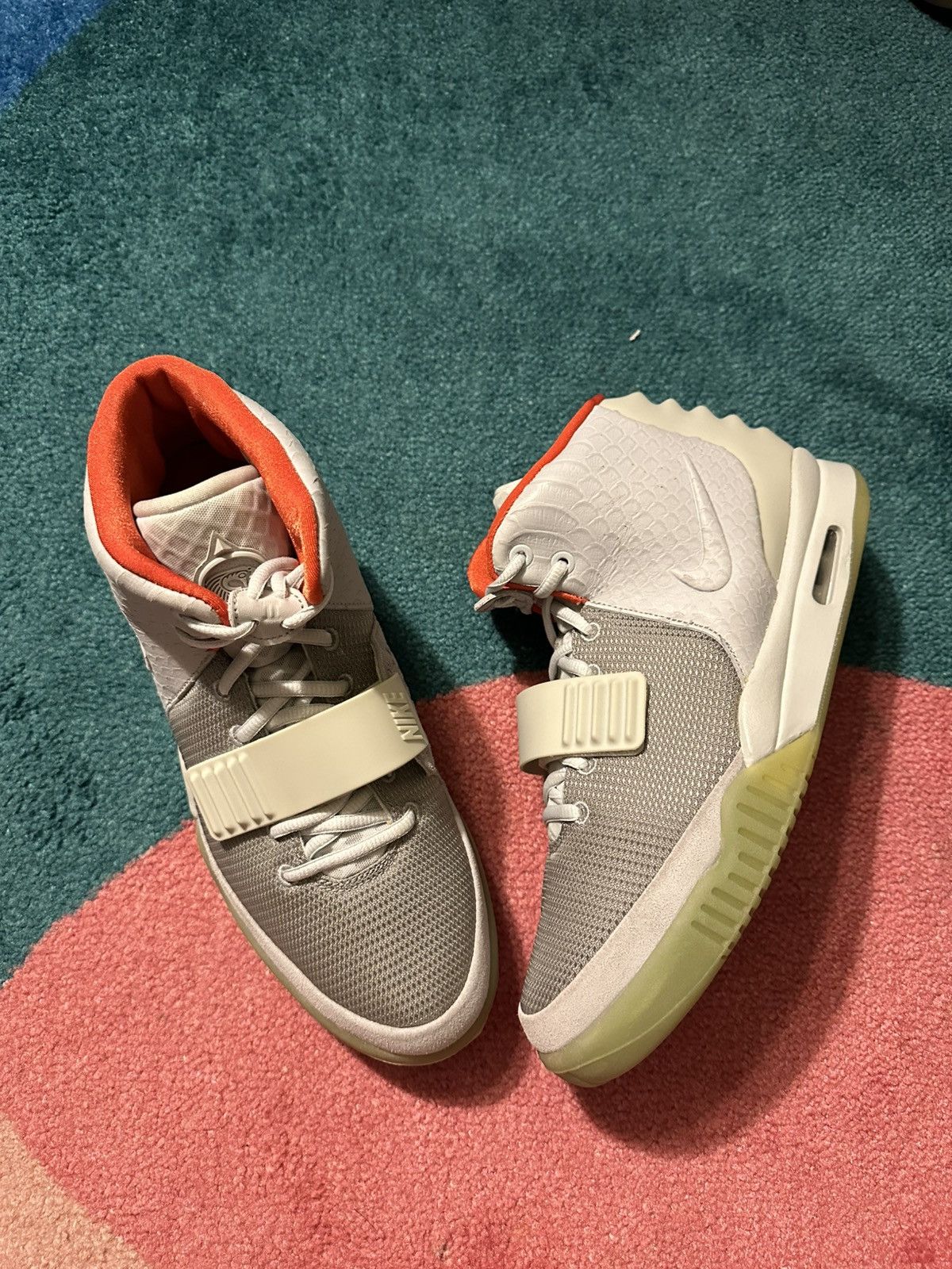 Kanye West × Nike Nike Air Yeezy 2 NRG ‘Pure Platinum’ Size US 11.5 / EU 44-45 - 2 Thumbnail