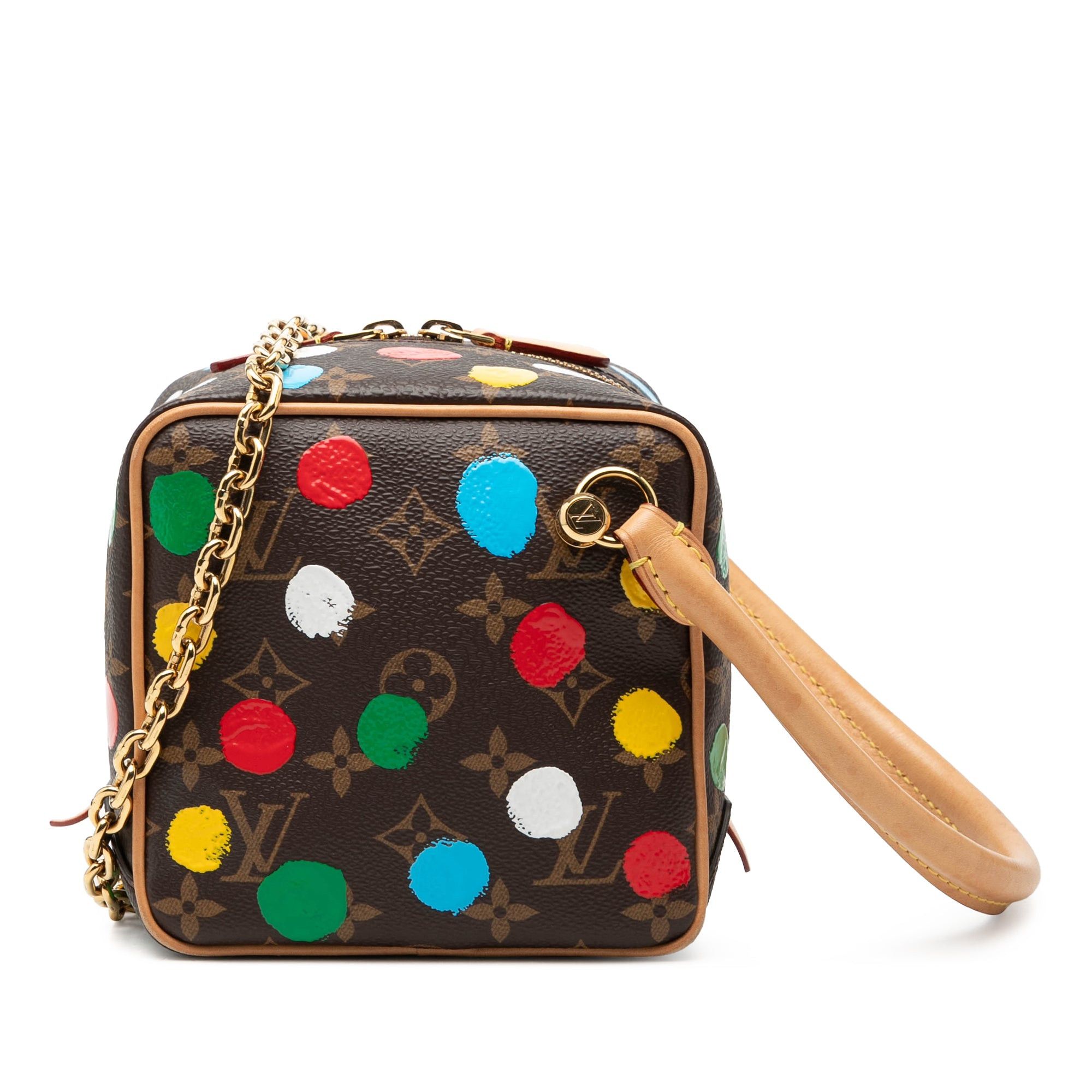 Louis Vuitton Yayoi Kusama Monogram Painted Dots Square Bag Size ONE SIZE - 1 Thumbnail