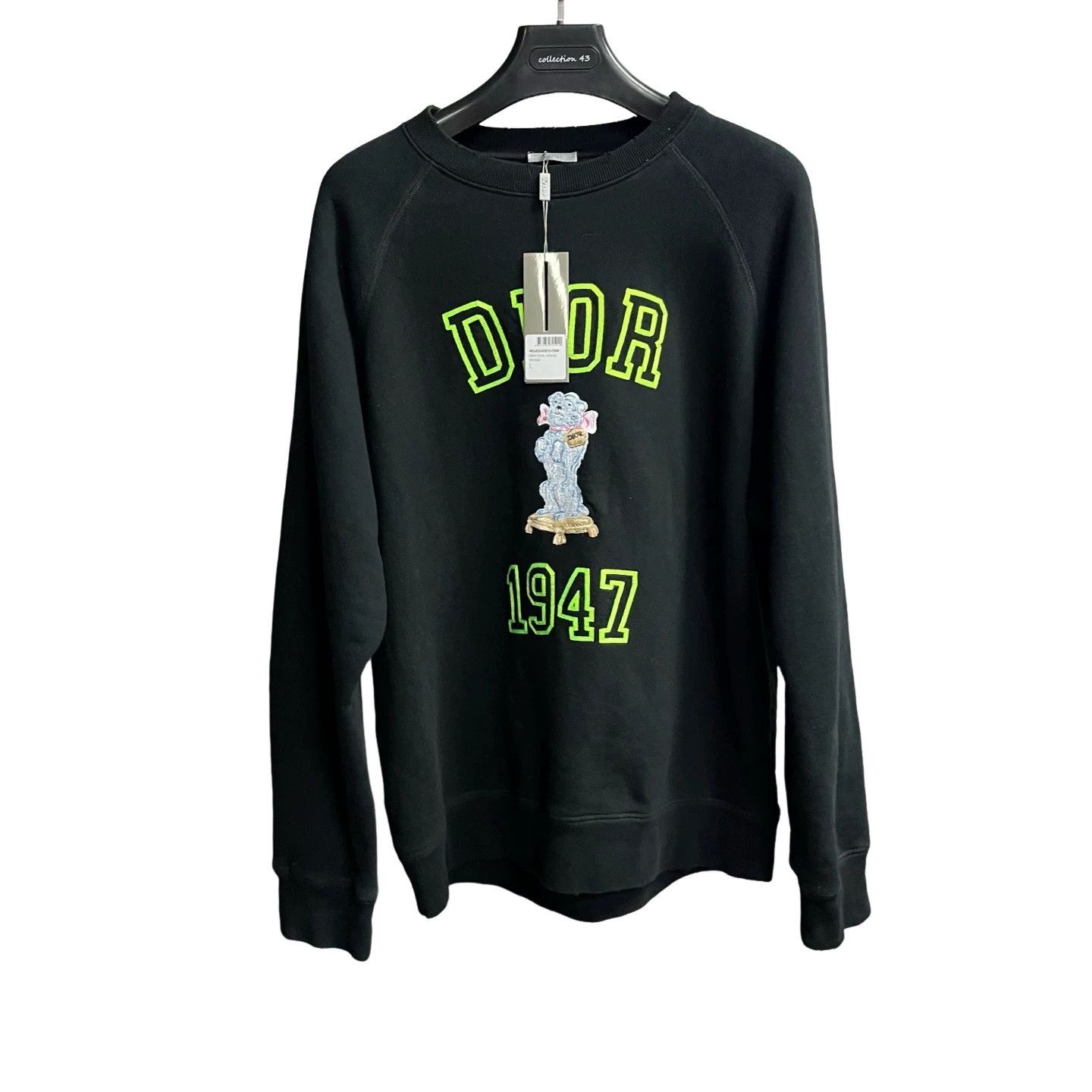 Dior Dior 1947 Graphic Embroidery Sweatshirt Size L Size US L / EU 52-54 / 3 - 1 Thumbnail