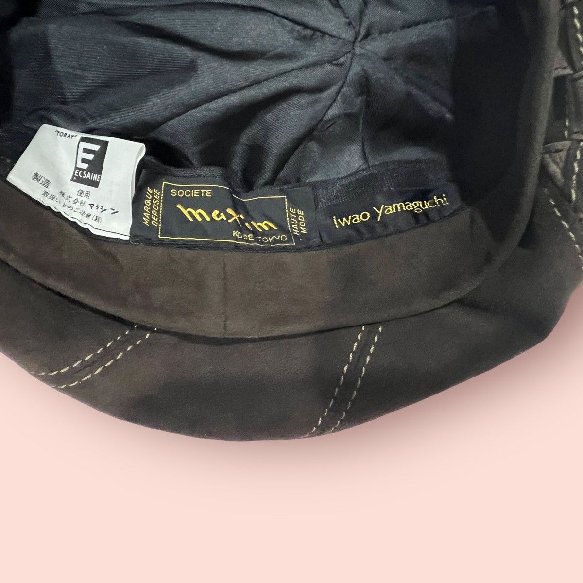 Japanese Brand × Vintage IWAO YAMAGUCHI X MAXIM TOKYO VINTAGE BERET Size ONE SIZE - 12 Thumbnail