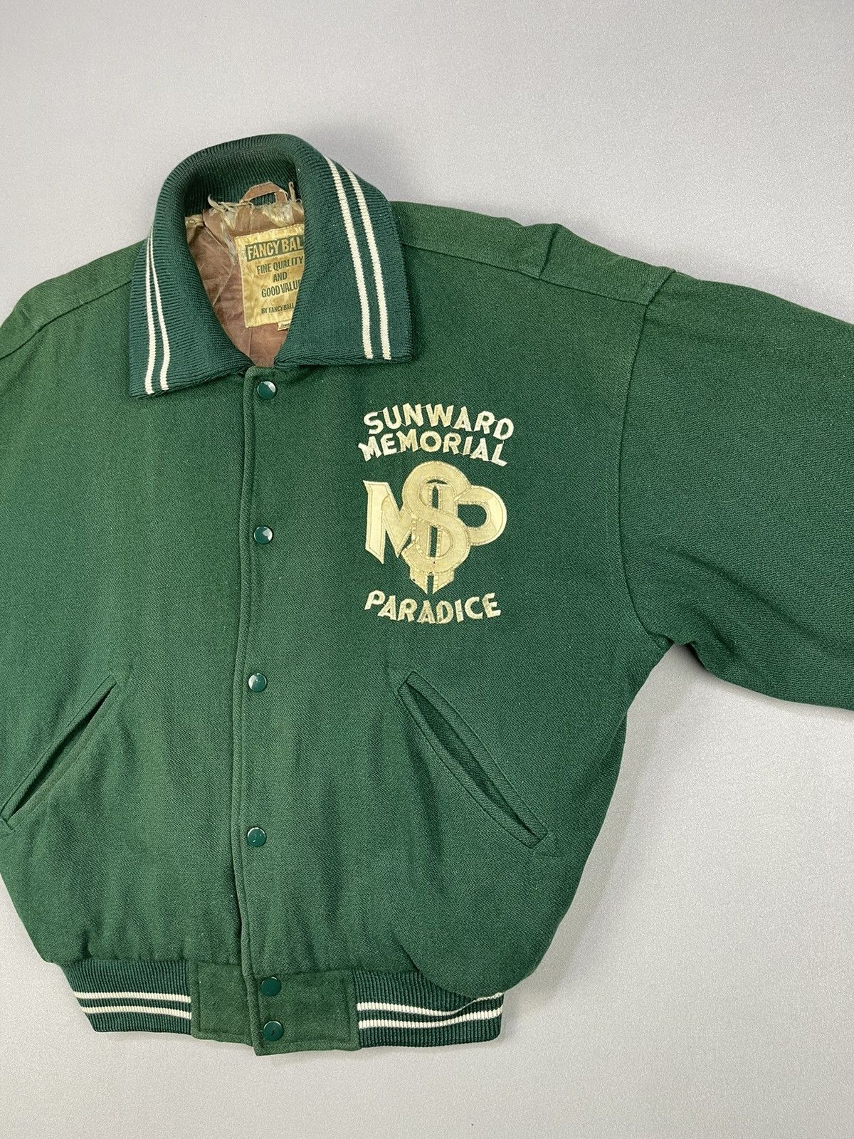 Vintage Vintage Fancy Ball Division Varsity Jacket Size US M / EU 48-50 / 2 - 5 Thumbnail