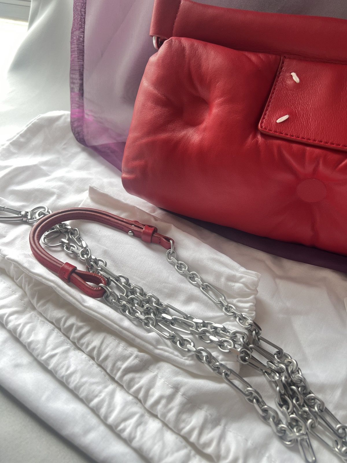 Maison Margiela Margiela glam slam red carpet crossbody / clutch bag Size ONE SIZE - 10 Thumbnail