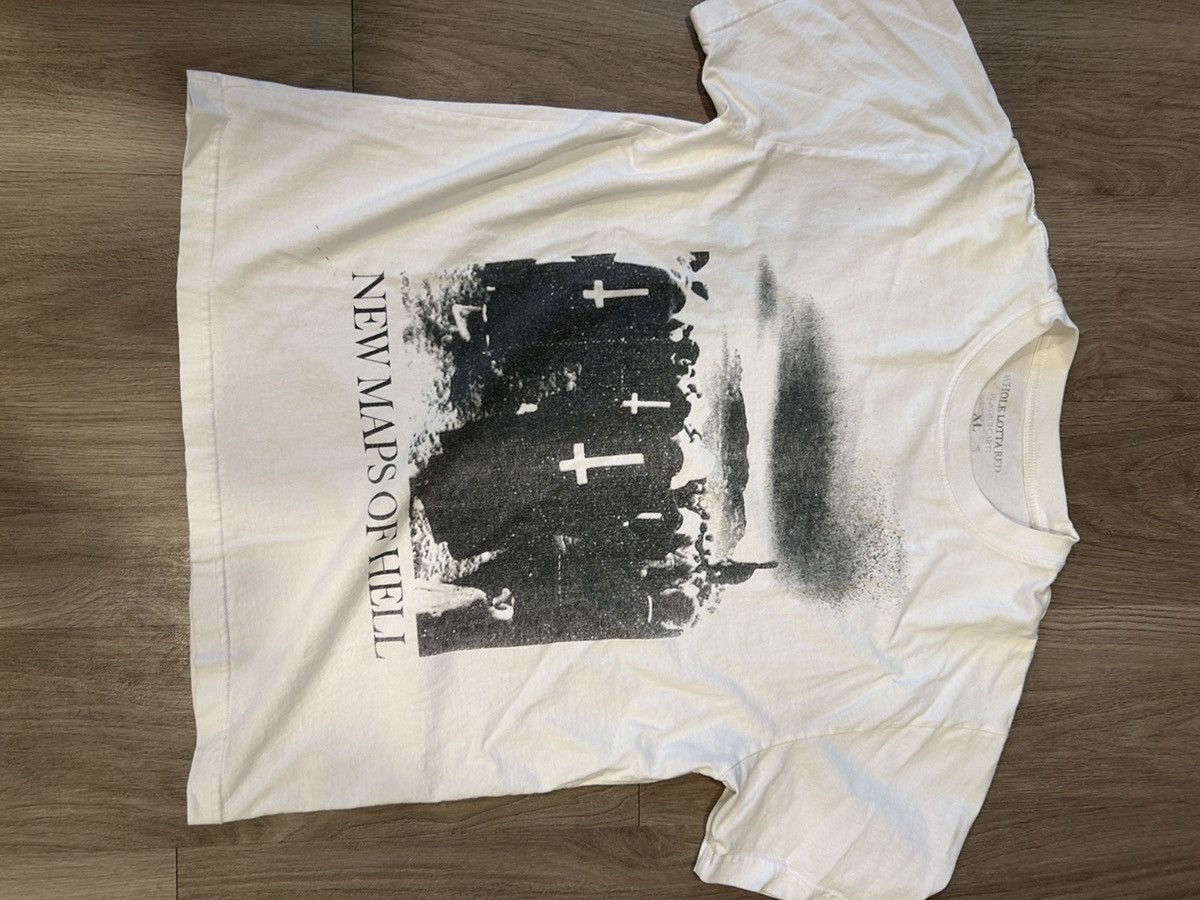 Playboi Carti Playboi carti new maps of hell XL whole lotta red shirt Size US XL / EU 56 / 4 - 1 Thumbnail