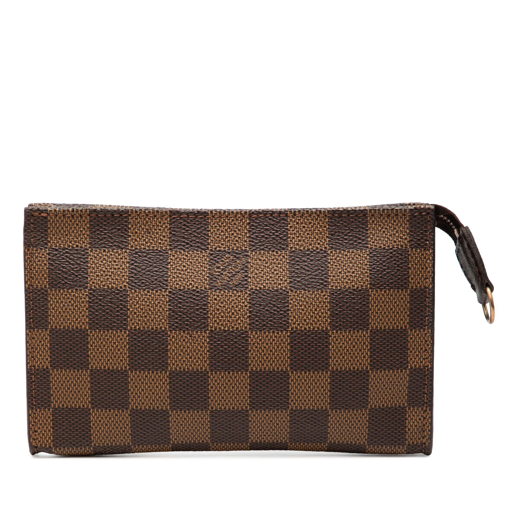 Louis Vuitton Louis Vuitton Damier Ebene Marais Bucket Pouch Size ONE SIZE - 1 Thumbnail