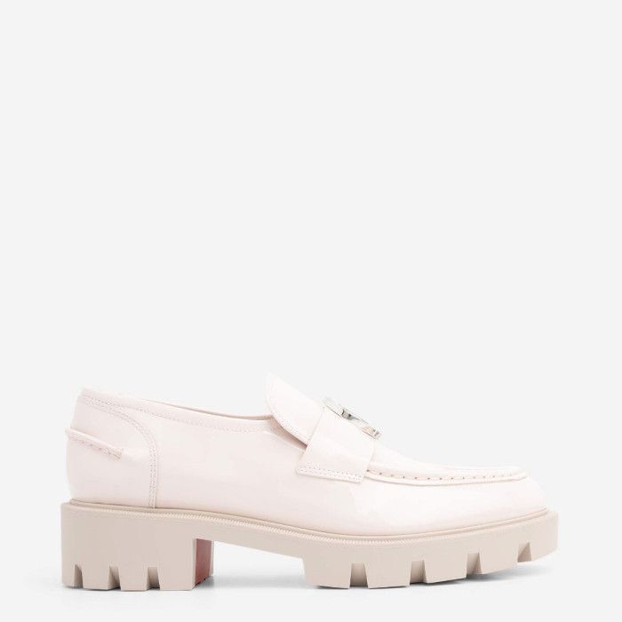 Christian Louboutin o1s1wg110924 Lug Loafers in Pink Size US 5 / IT 35 - 1 Thumbnail