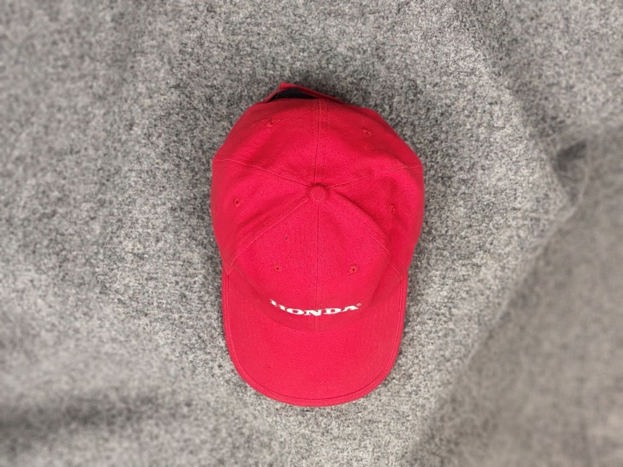 Honda Honda Team Racing Vintage 90's Red Logo One Size Cap Hat Size ONE SIZE - 3 Thumbnail