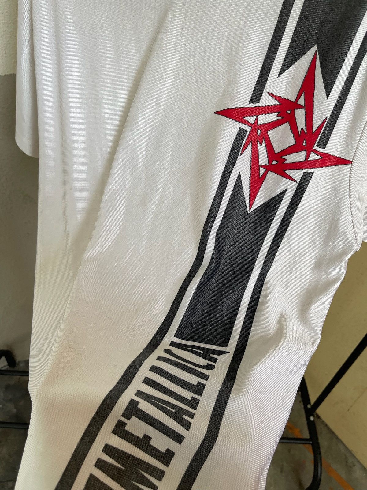 Band Tees × Vintage Vintage Metallica Giant Jersey Polo Shirt Size US M / EU 48-50 / 2 - 2 Thumbnail