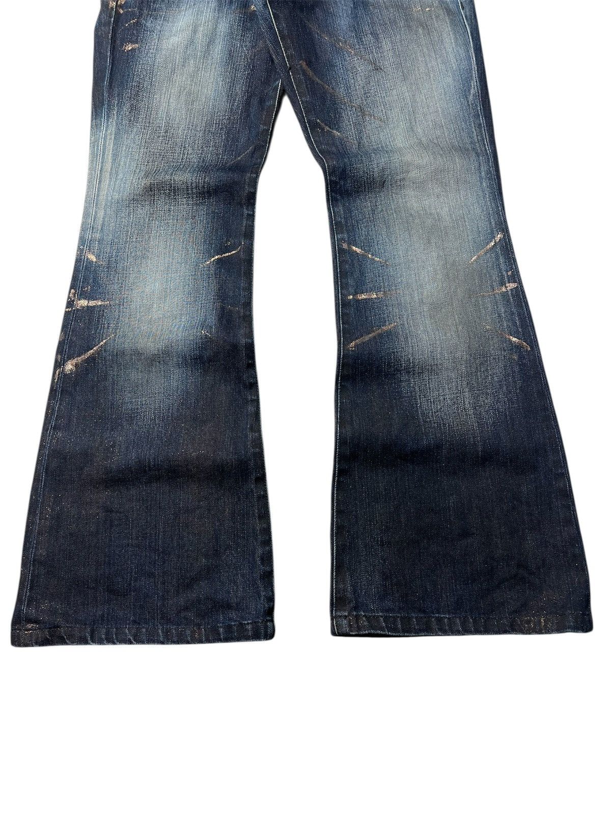Tornado Mart Tornado Mart Button Super Flare Pants Size US 30 / EU 46 - 2 Thumbnail