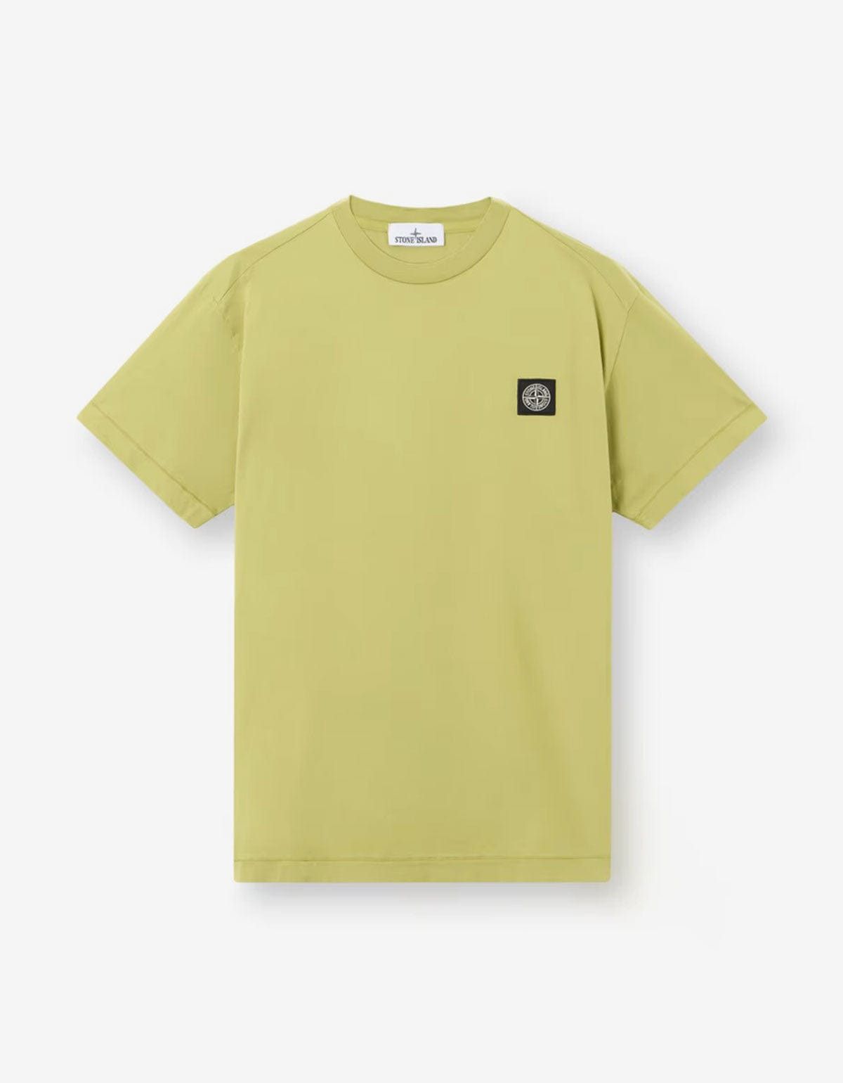 Stone Island Stone Island Yellow Compass Logo T-Shirt Size US XL / EU 56 / 4 - 1 Thumbnail