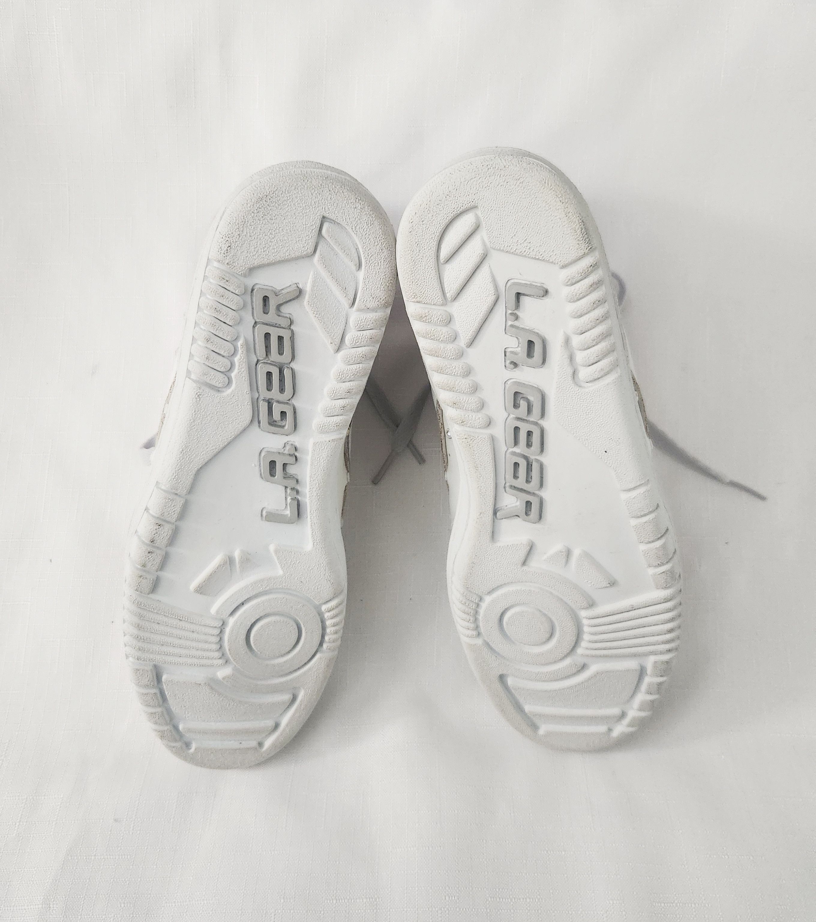 La Gear × Vintage L.A Gear Vintage Rare Womens Size 8 1993 Hi white rhinestone Size US 8 / IT 38 - 12 Thumbnail