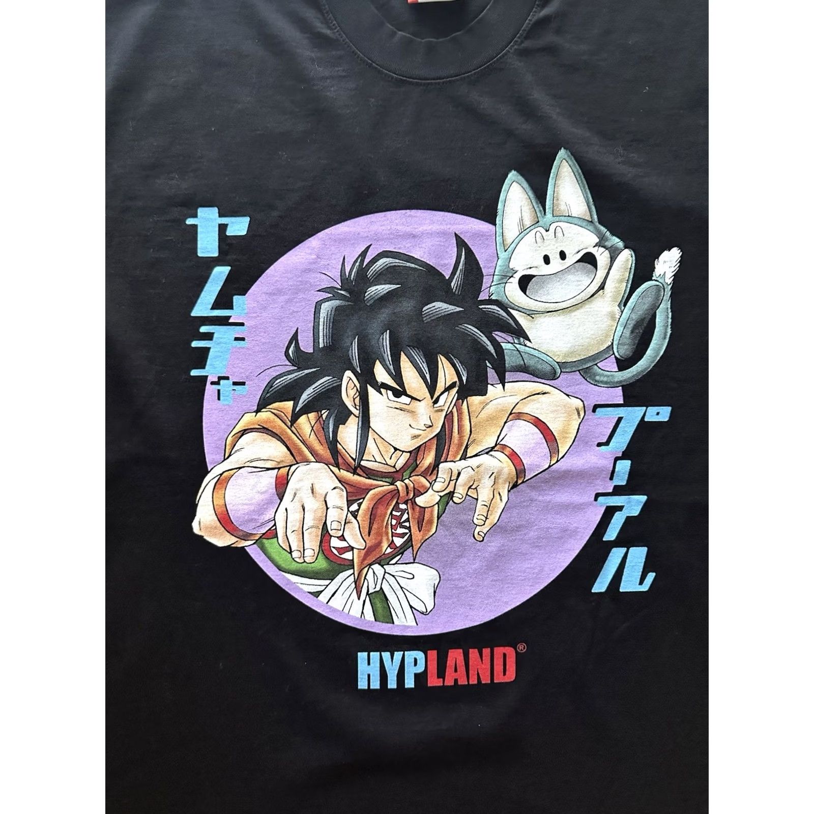 Hypland Hypland Dragon Ball Yamcha Black T-Shirt Men's Large Anime Graphic Print Size US L / EU 52-54 / 3 - 2 Thumbnail