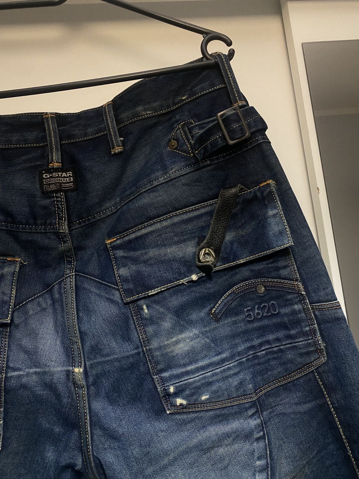 G-Star Multipocket denim jeans G-Star Trail 5620 tapered Size US 33 - 12 Thumbnail