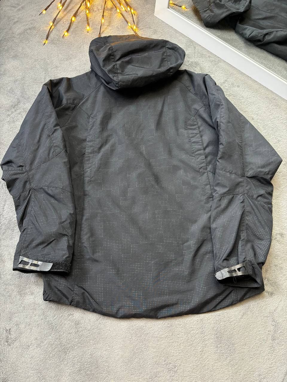 Nike × Vintage Vintage Nike air metro logo jacket black swoosh y2k Size US M / EU 48-50 / 2 - 4 Thumbnail