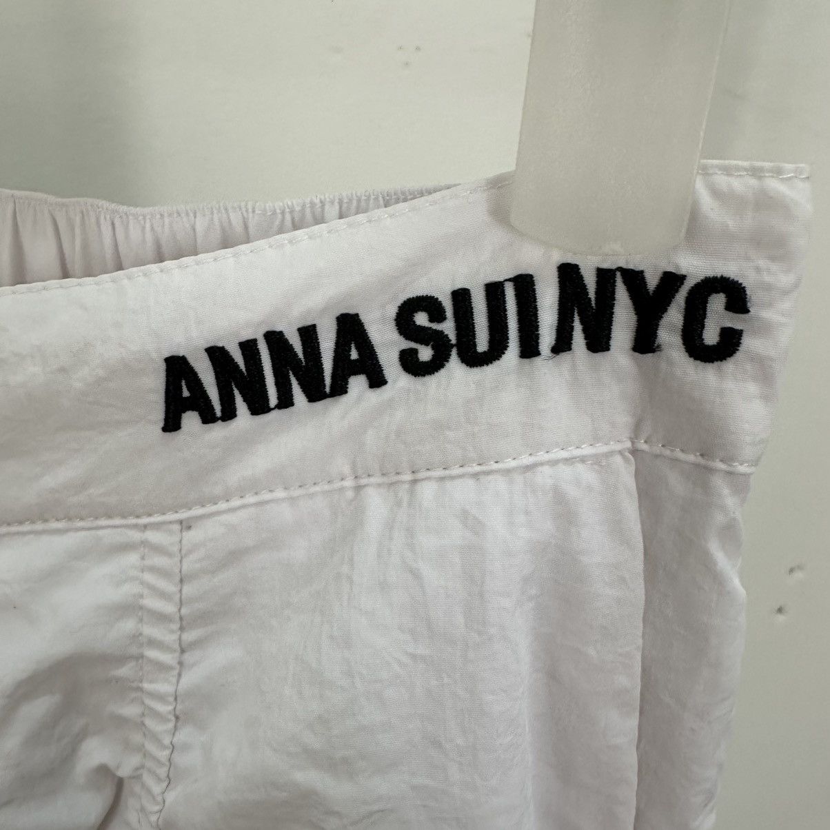 Anna Sui ANNA SUI NYC Nylon Gathered Pants Size 27" / US 4 / IT 40 - 6 Thumbnail