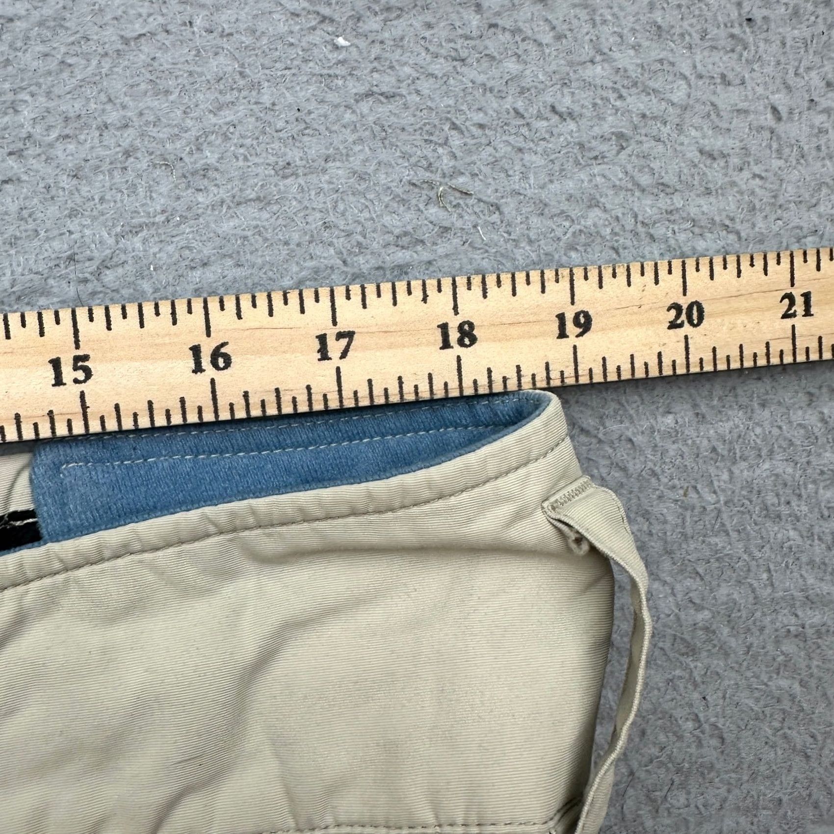 Burton Burton Toast Snow Pants Mens XL Beige Khaki Snowboarding Ski Pants with Pockets Zipper Rise High 34 In Inseam Casual Regular Nylon Polyester Mens Size US 36 / EU 52 - 4 Thumbnail