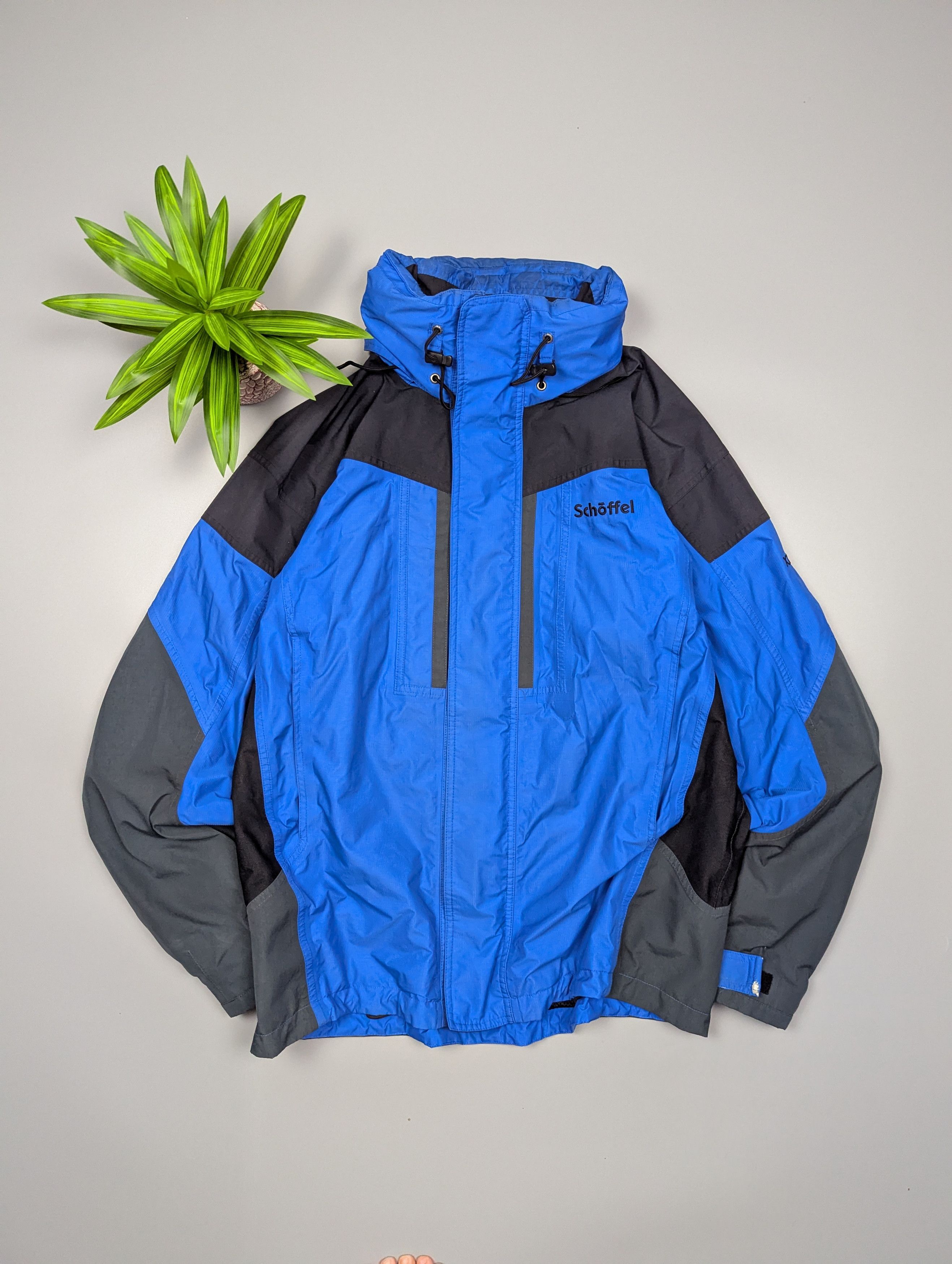 Goretex Schöffel Gore-Tex Blue Tech Outdoor Light Jacket Size US L / EU 52-54 / 3 - 3 Thumbnail