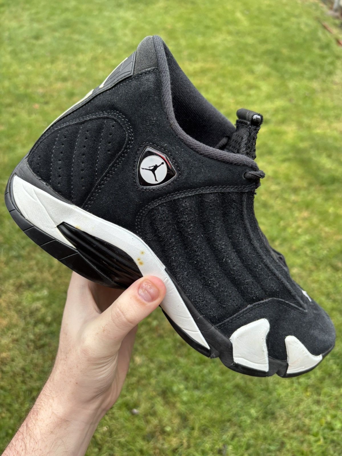 Jordan 14 Retro Black White 2023 Size