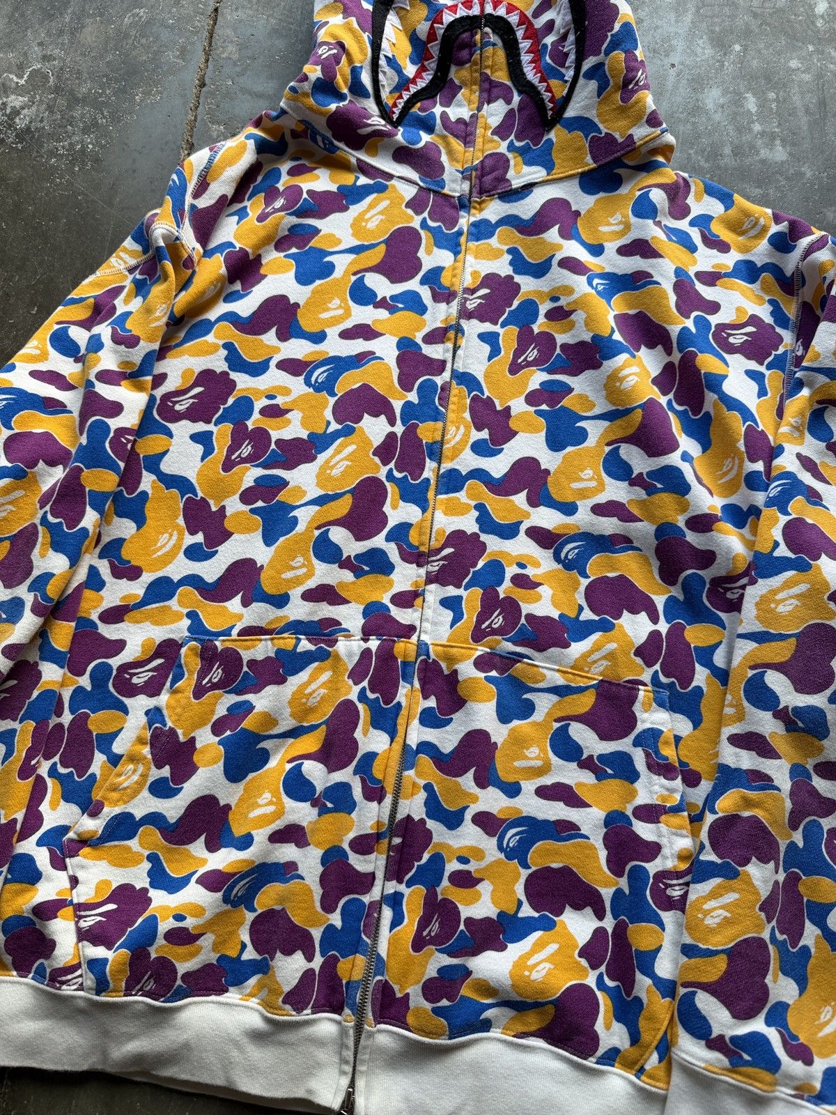 Bape 2008 BAPE Los Angeles Store Opening Full Zip Hoodie Sz XXL Size US XXL / EU 58 / 5 - 3 Thumbnail