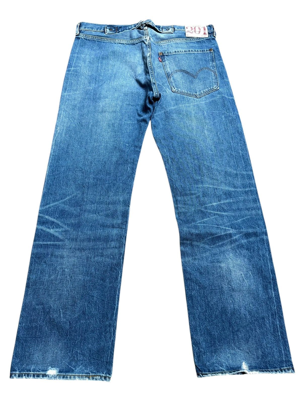 Levi's Authentic Levi’s 201 classic straight jeans 34x32 Size US 34 / EU 50 - 1 Thumbnail
