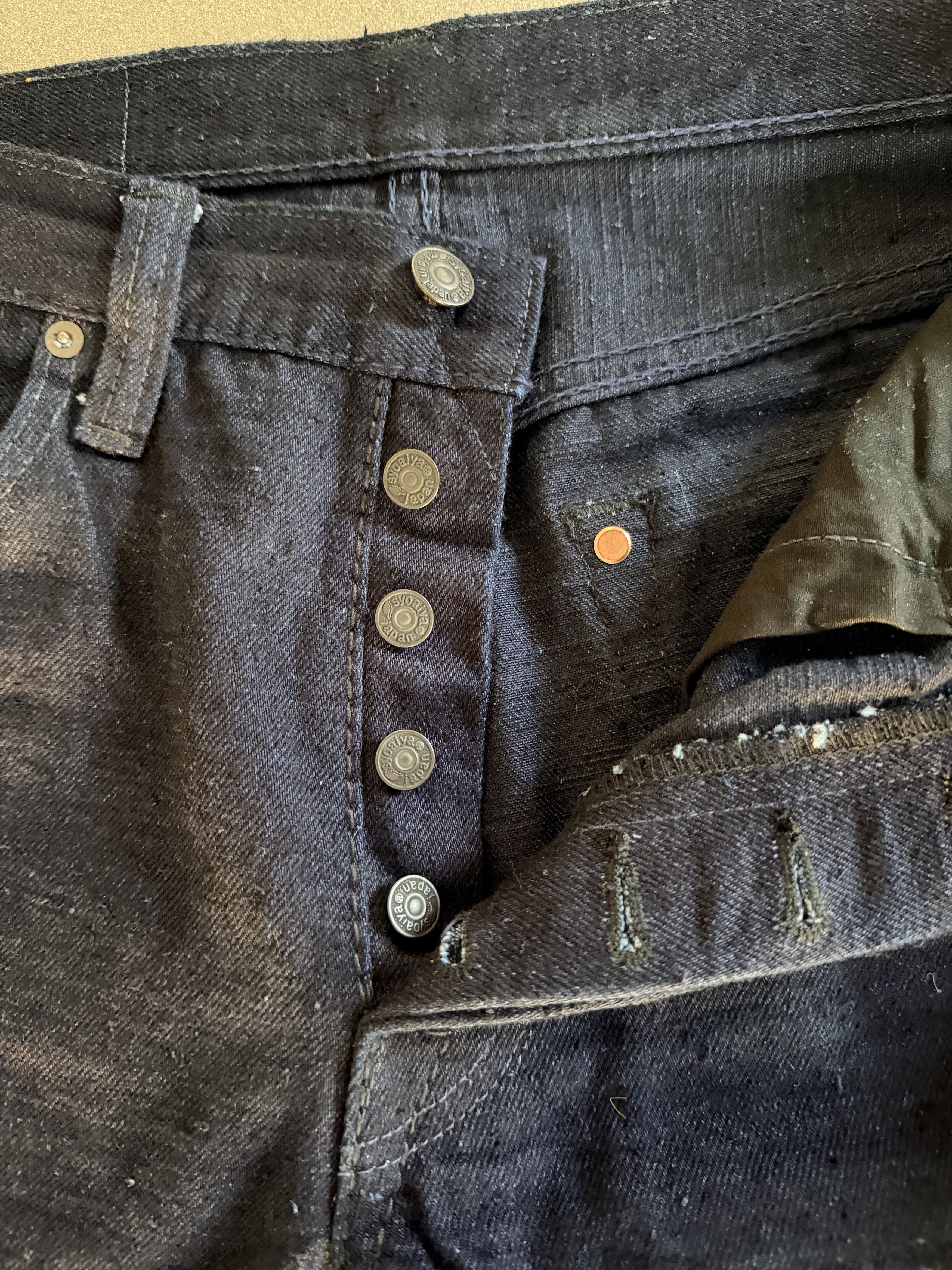 Pure Blue Japan Pure Blue Japan XX-019 Dark Indigo Selvedge Jeans Size US 31 - 3 Thumbnail