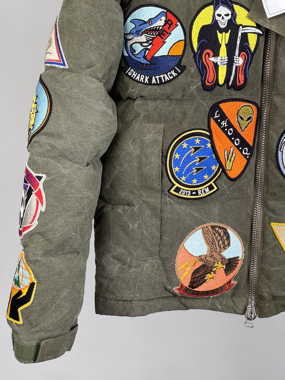 READYMADE Rare*Brand New Patches Work Down Jacket READYMADE Size US S / EU 44-46 / 1 - 6 Thumbnail