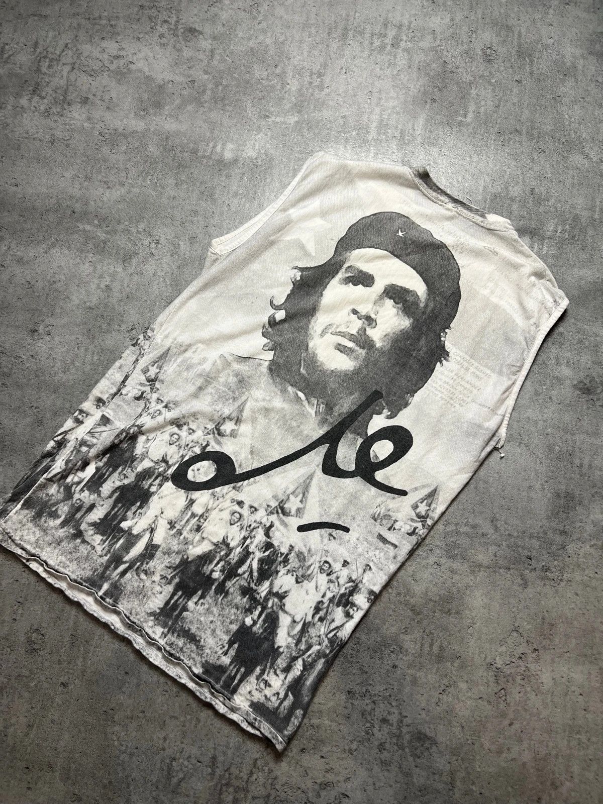 Vintage Vintage 90s fullprint aop che Guevara tanktop cuba Size US XL / EU 56 / 4 - 5 Thumbnail