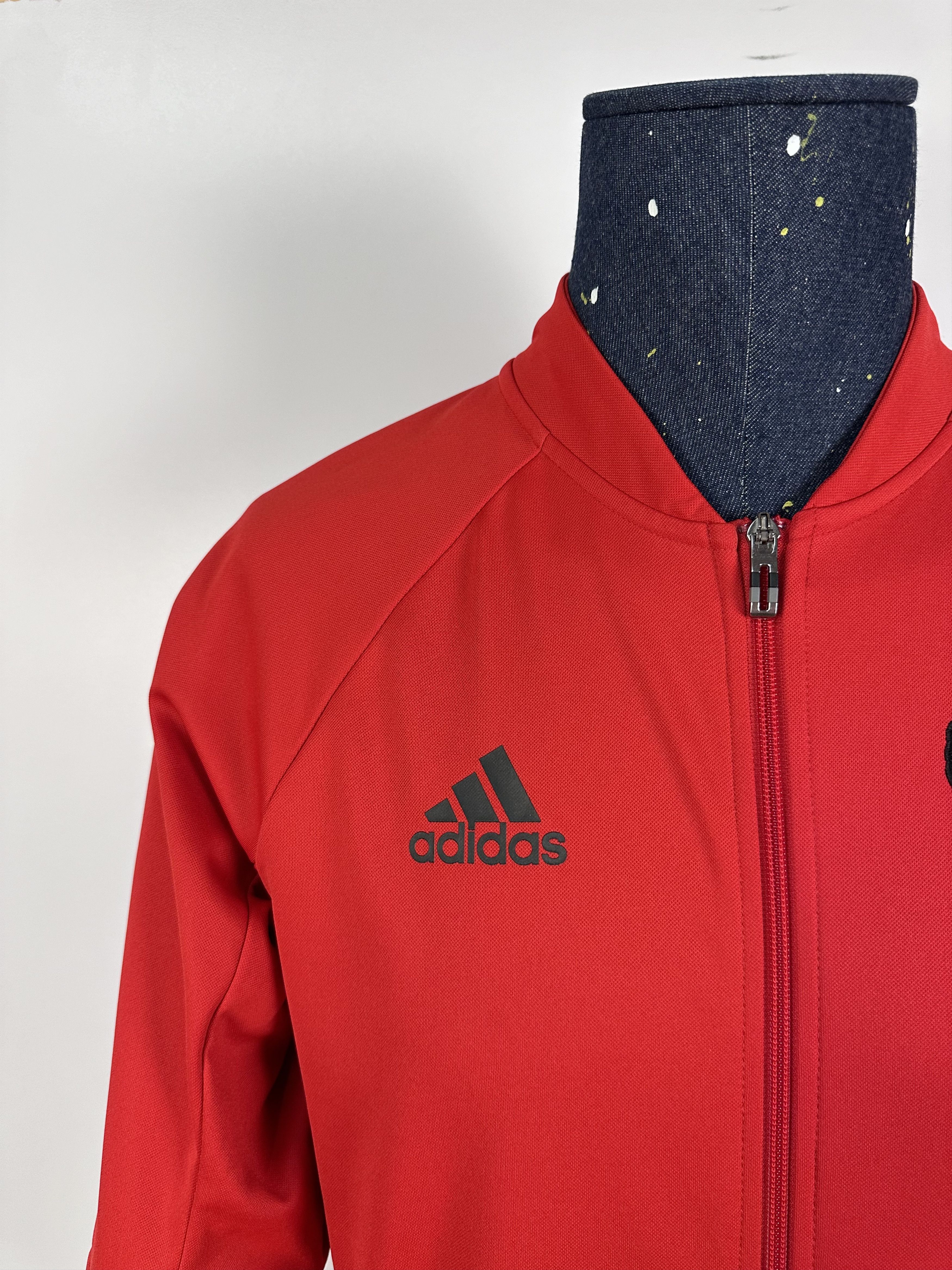 Adidas BELGIUM NATIONAL TEAM 20 FOOTBALL TRAINING TRACK TOP JACKET Size US M / EU 48-50 / 2 - 4 Thumbnail