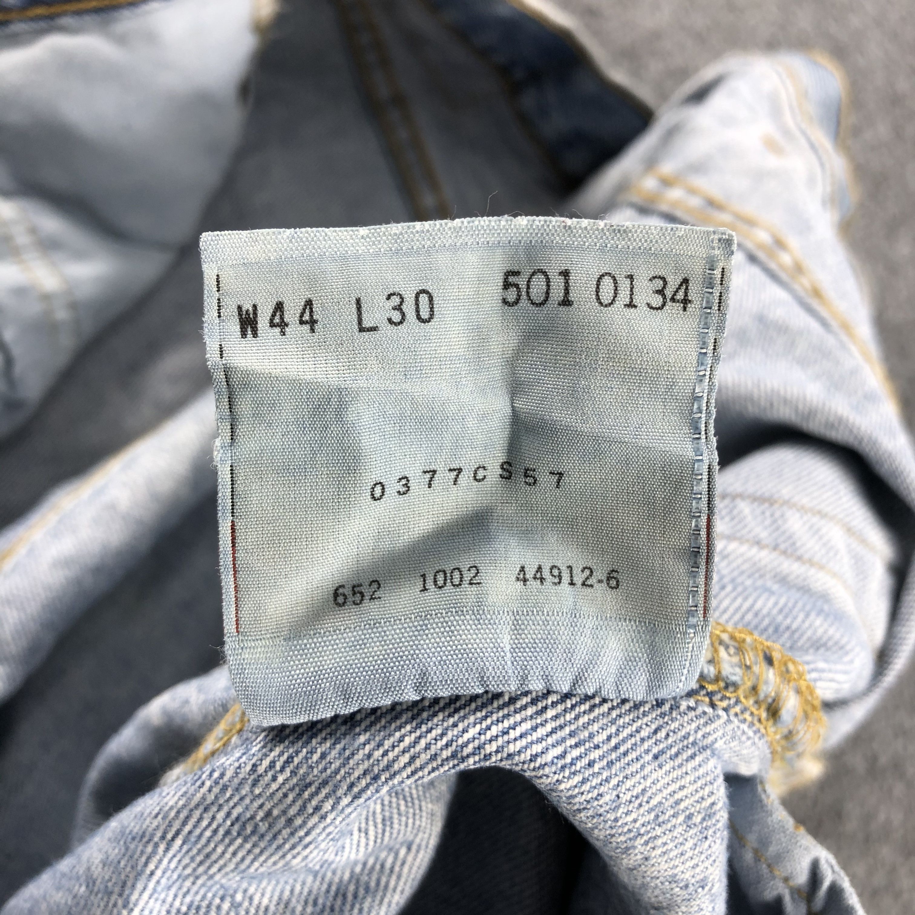 Levi's 90s Vintage Levis 501 Jeans-J2295 Size US 42 / EU 58 - 11 Thumbnail