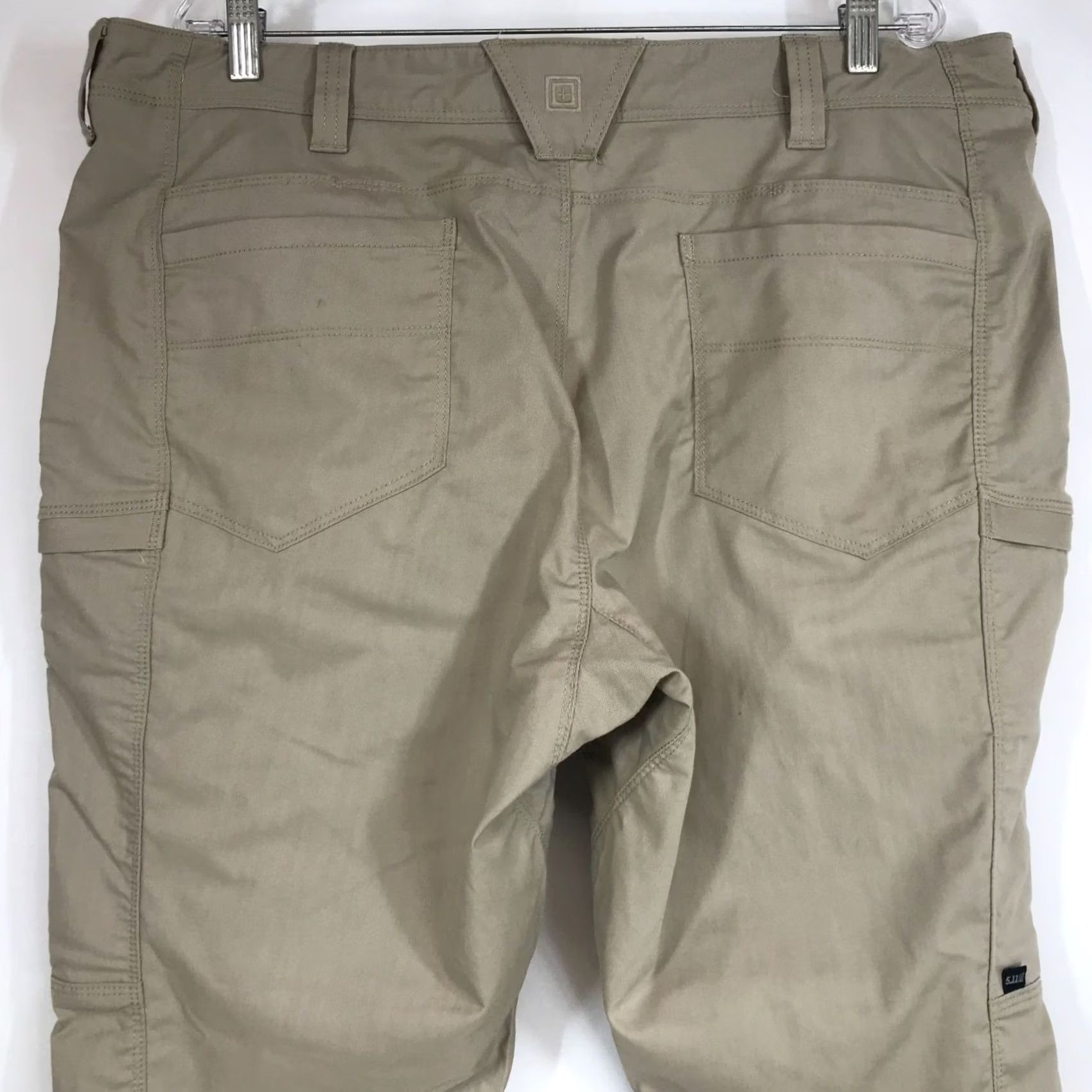 Vintage 5.11 TACTICAL PANTS MEN'S 42 X 30 BEIGE POLYESTER BLEND CARGO Size US 42 / EU 58 - 5 Thumbnail