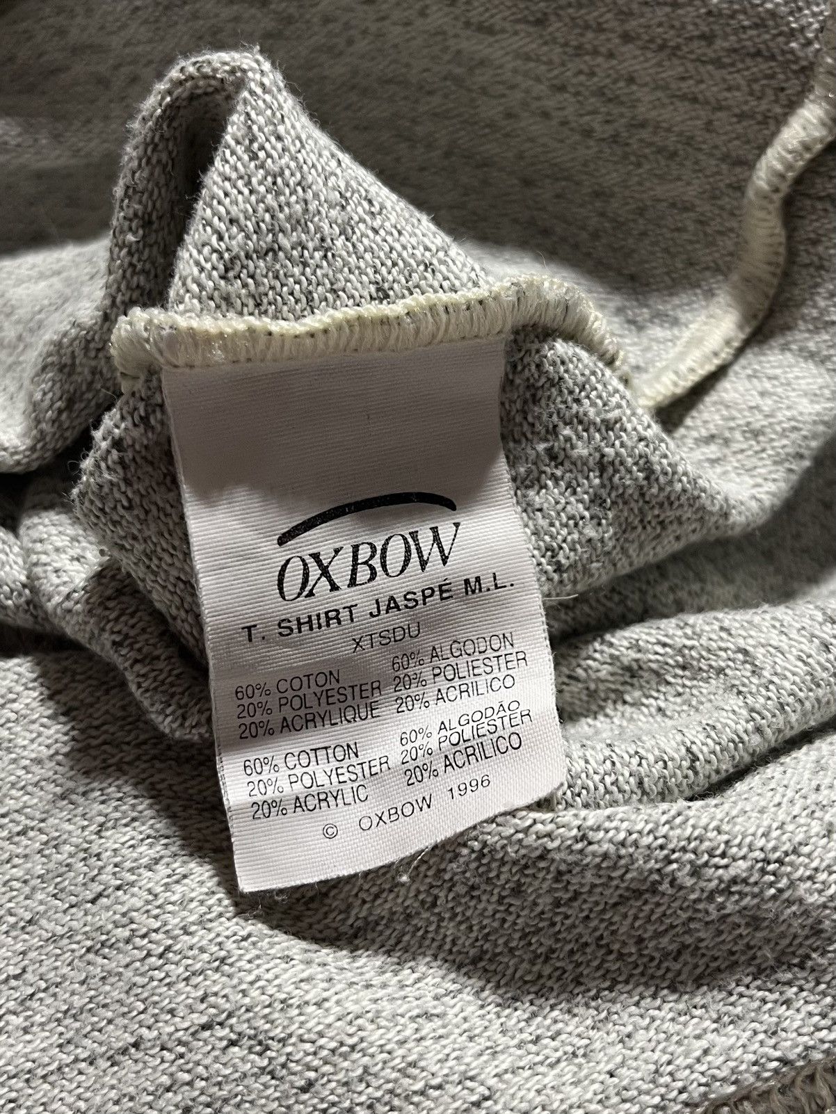 Oxbow Vintage 90’s Oxbow Snowboarding Longsleeve Backprint Size US M / EU 48-50 / 2 - 4 Thumbnail