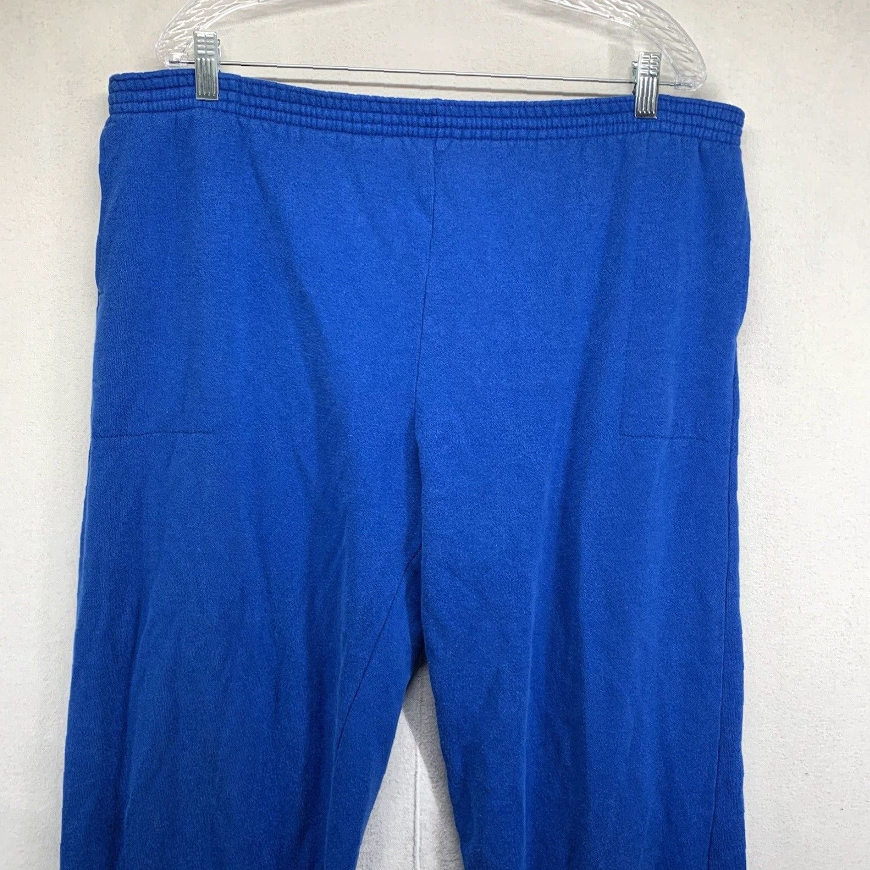 Vintage VINTAGE Tultex Blue Sweatpants, Men XL, 90s Activewear, Made in USA Jogger Size US 36 / EU 52 - 3 Thumbnail