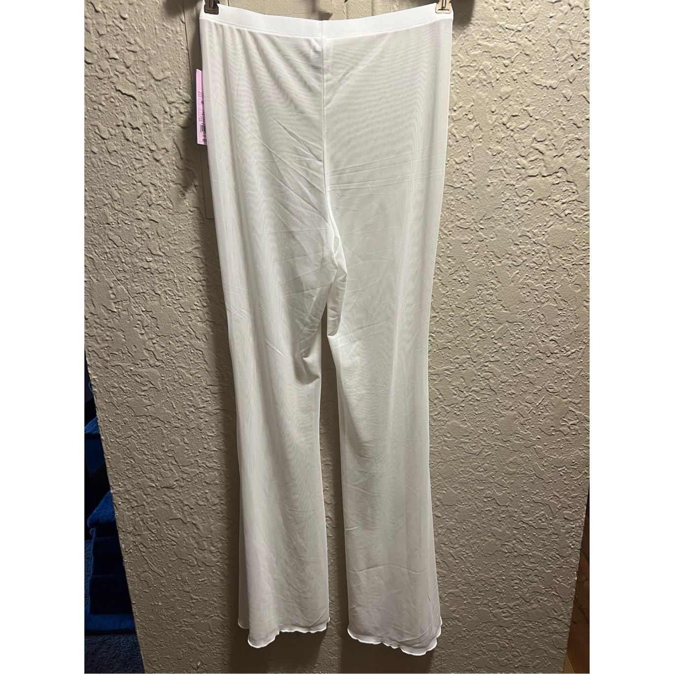 Other Wild Fable White Mesh Flare Cover Up Pants Woman’s Size XS N Size 26" / US 2 / IT 38 - 6 Thumbnail