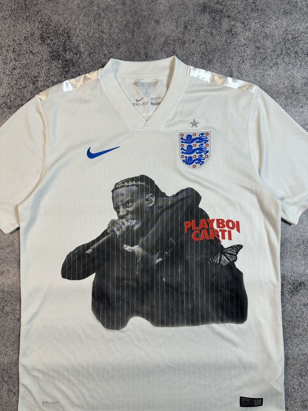 Nike Nike England Playboi Carti Soccer Jersey Blokecore L Rare Size US L / EU 52-54 / 3 - 2 Thumbnail