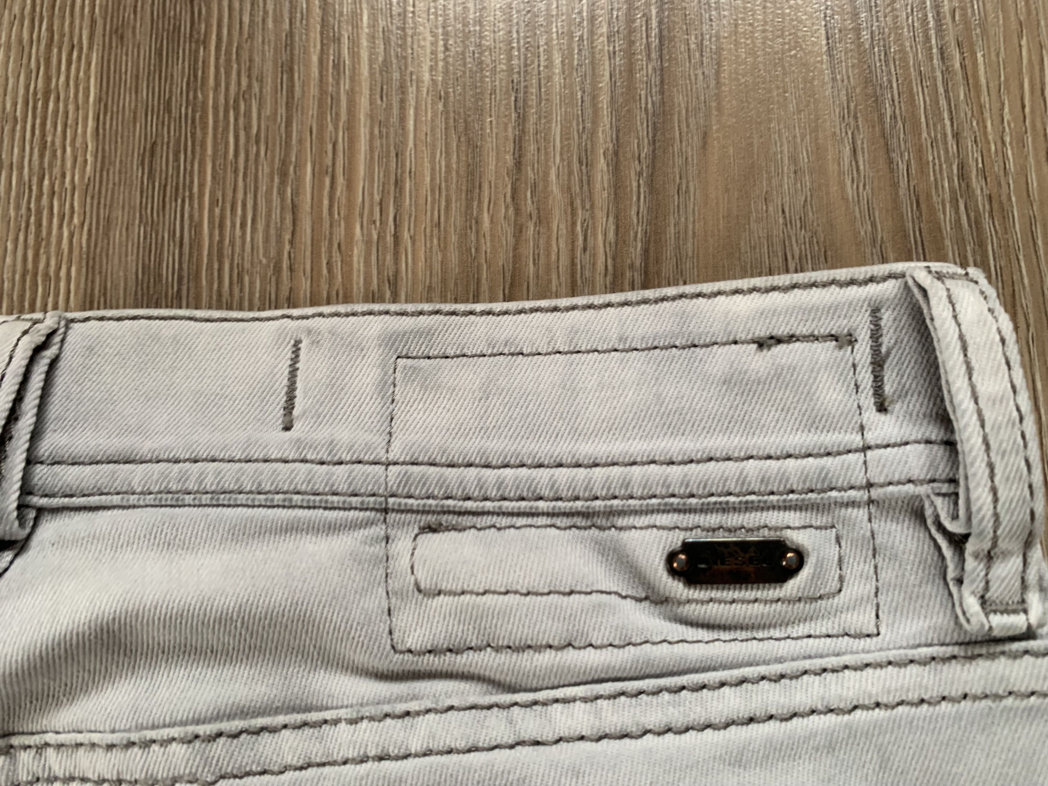 Diesel Diesel Tepphar Slim Carrot Stretch Light Grey Jeans Size US 30 / EU 46 - 6 Thumbnail
