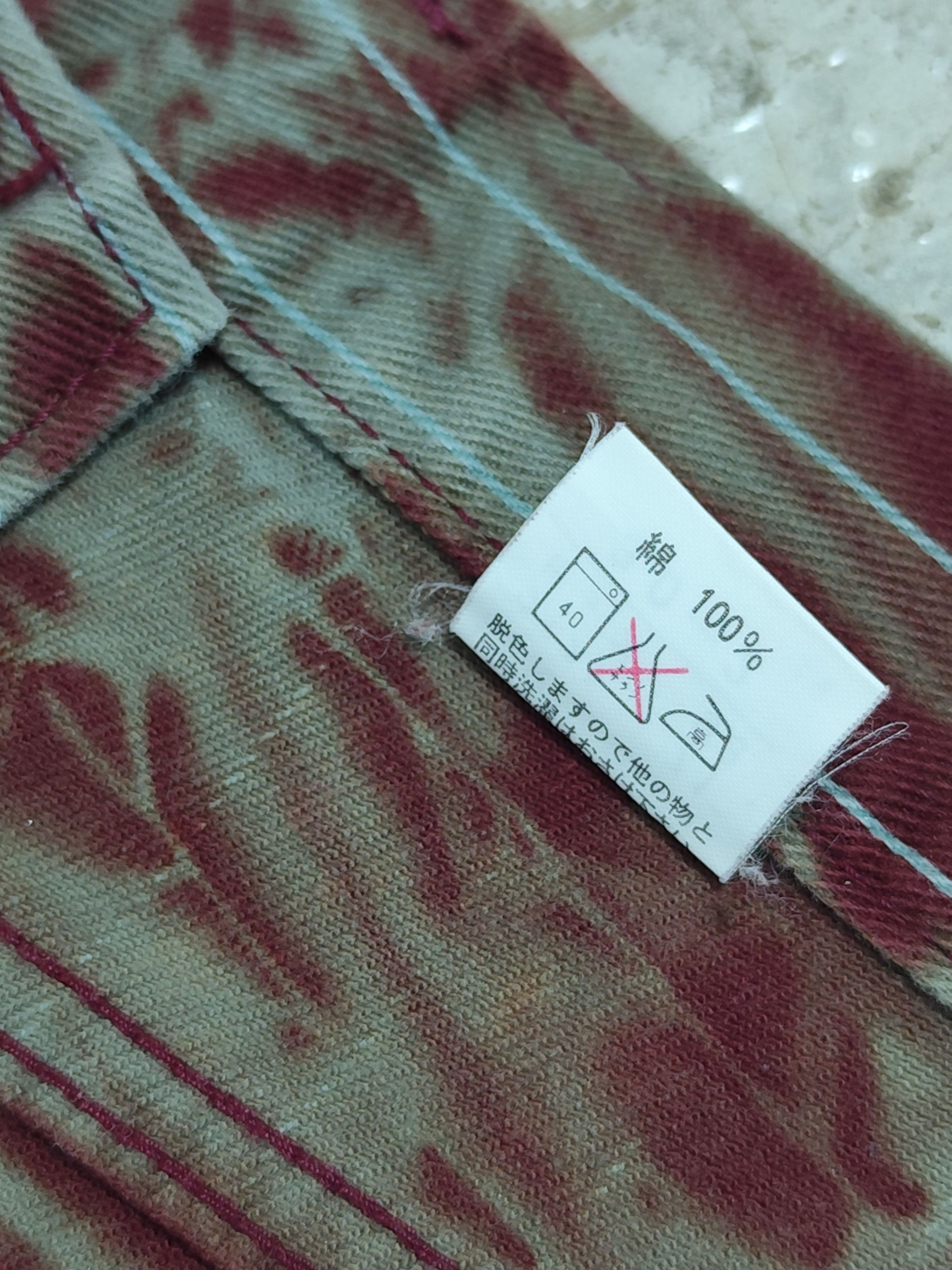 Japanese Brand Ifsixwasnine style Vintage Bison super Flared AOP washed Size US 28 / EU 44 - 11 Thumbnail