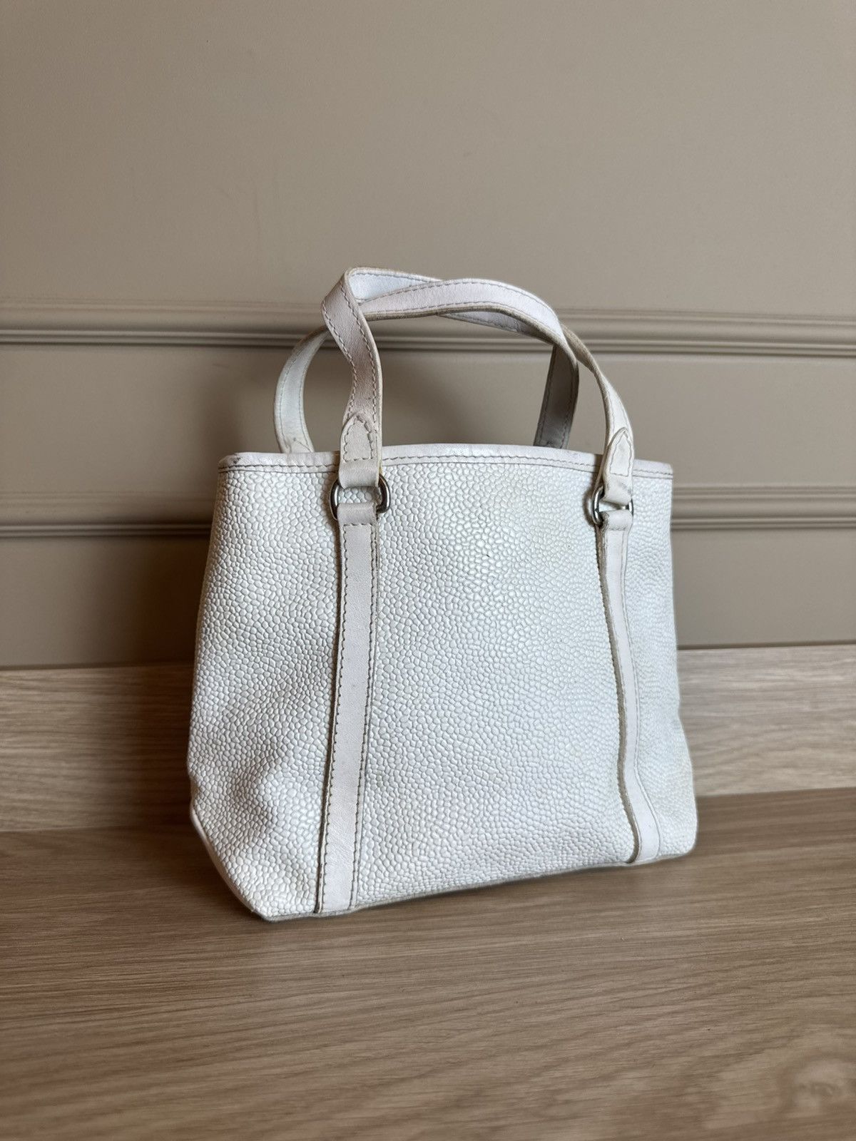 Mulberry Mulberry Small Hand Bag White Leather Size ONE SIZE - 1 Thumbnail