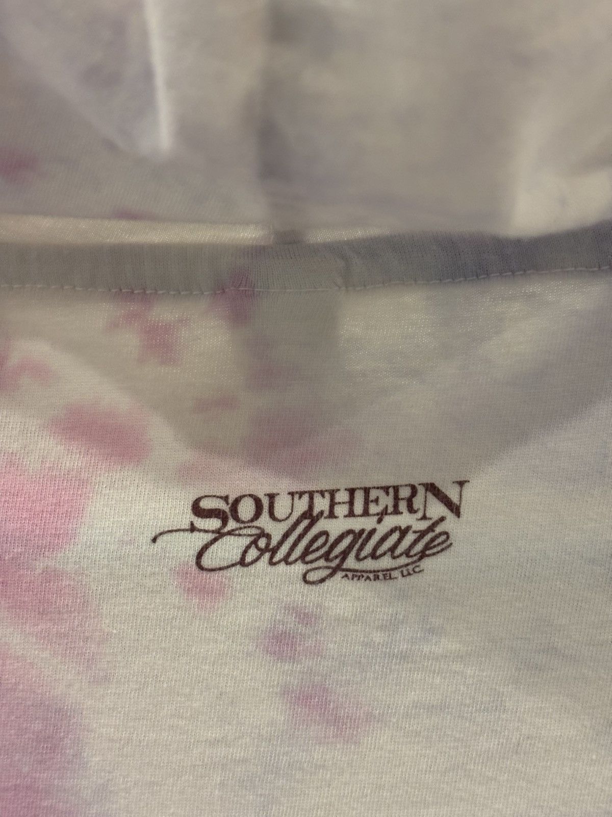 Other Vtg. Southern Collegiate MSU Hail State Tye Dyed LS Hoodie Size US L / EU 52-54 / 3 - 6 Thumbnail