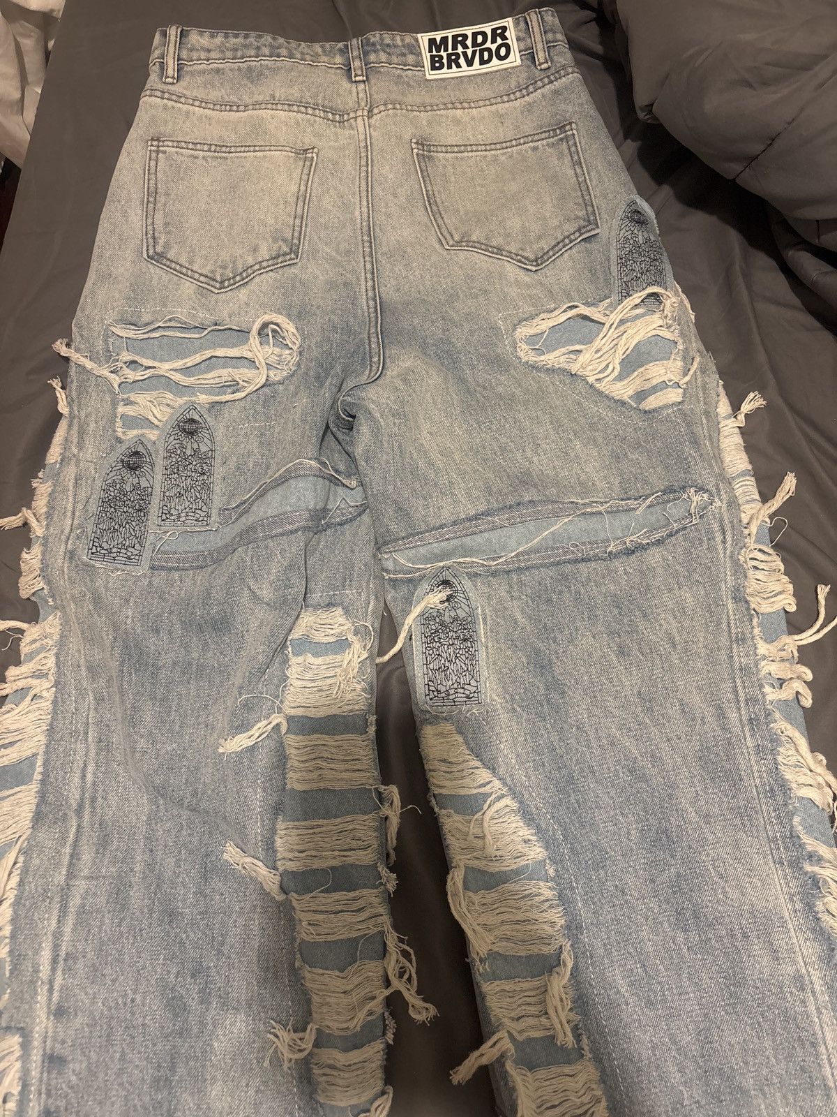 Who Decides War Who decides war full distress arch denim Size US 30 / EU 46 - 1 Thumbnail