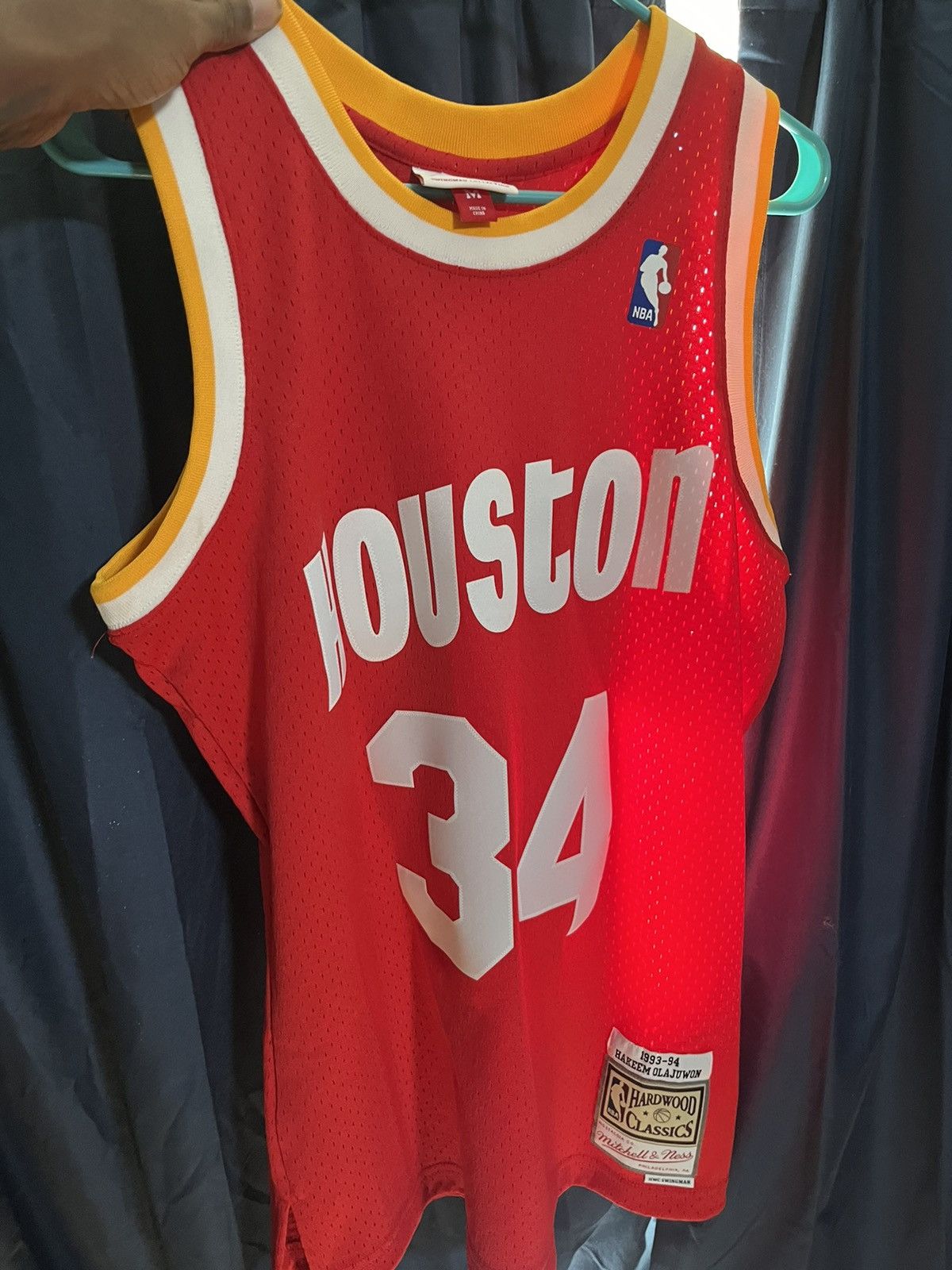 Mitchell & Ness hakeem olajuwon jersey Size US M / EU 48-50 / 2 - 1 Thumbnail