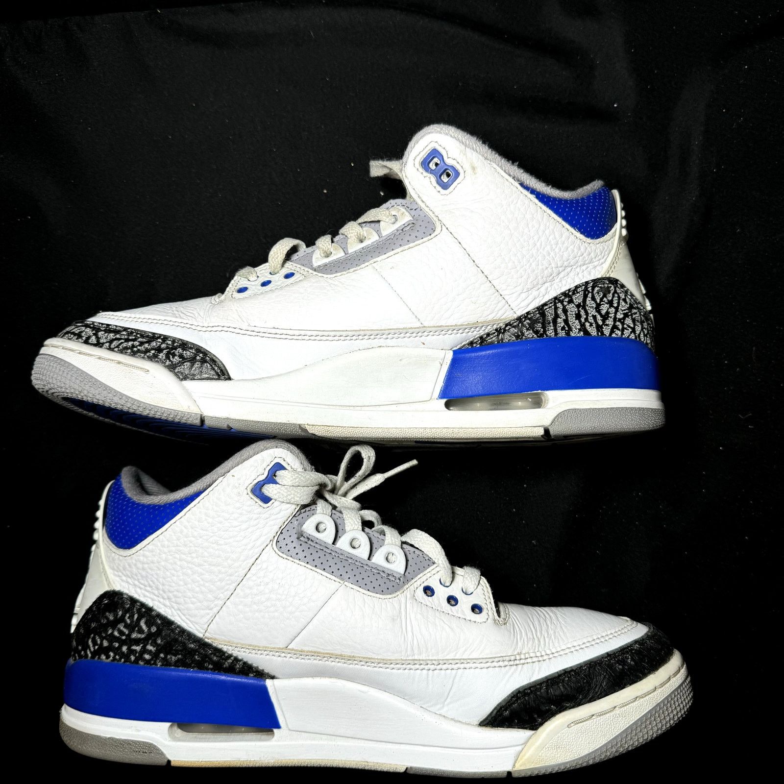 Jordan Brand × Nike Size 10.5 - Nike Air Jordan 3 Retro Racer Blue Men's Shoes Size US 10.5 / EU 43-44 - 3 Thumbnail
