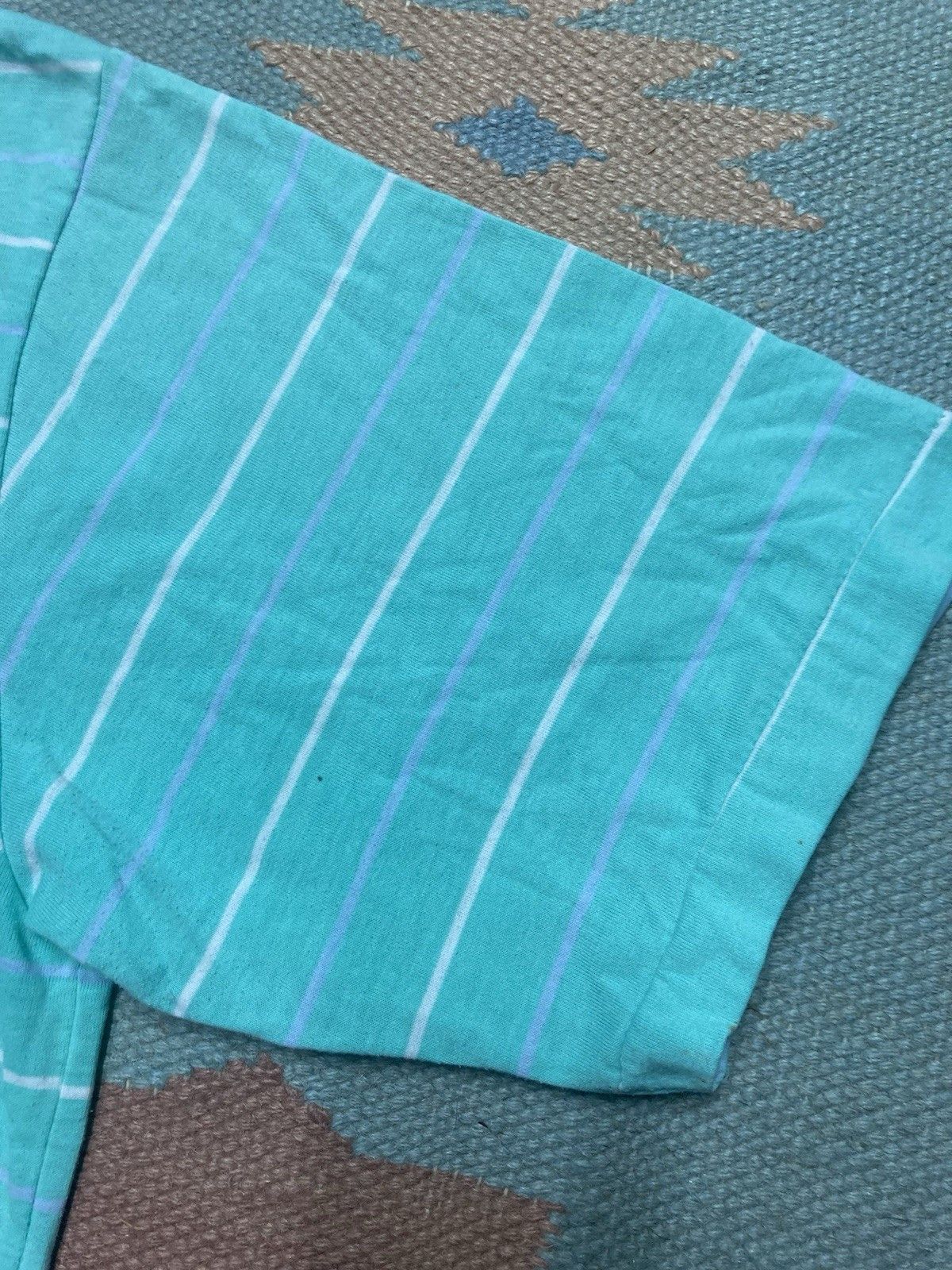 Vintage Vintage 80s polo shirt striped soft golf stain adult medium Size US M / EU 48-50 / 2 - 8 Thumbnail