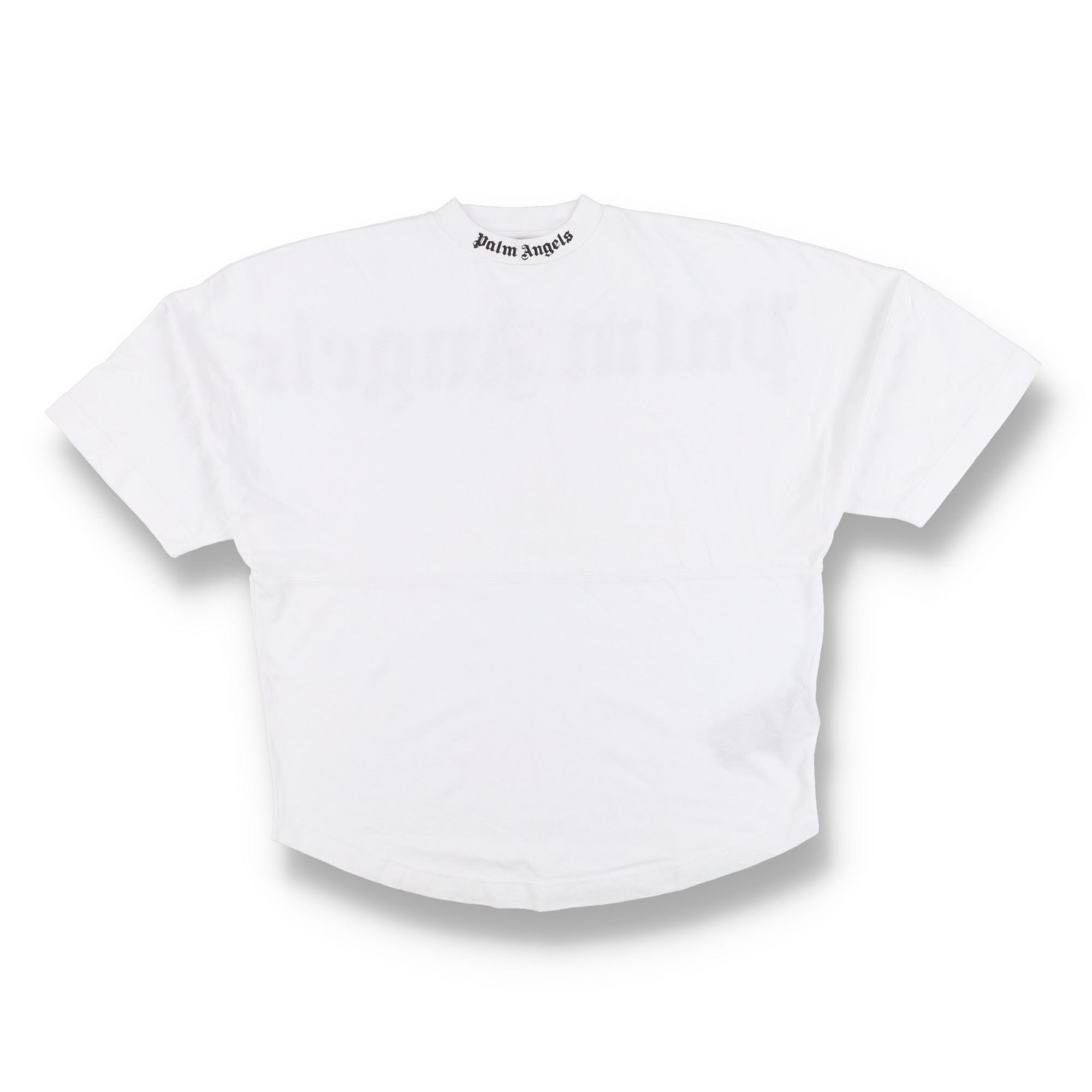 Palm Angels White Classic Back Logo Oversized T-Shirt Size US XXS / EU 40 - 5 Thumbnail